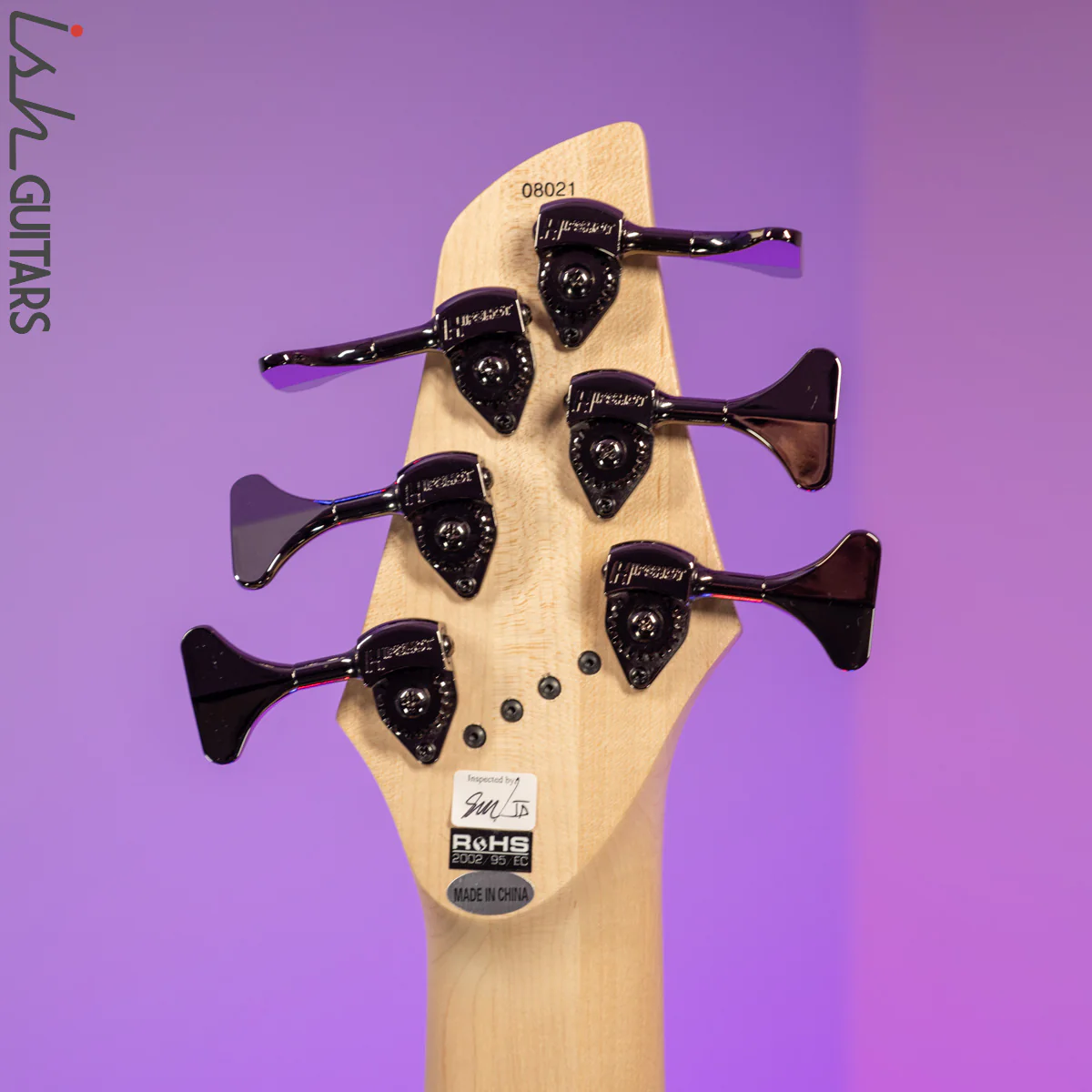 Dingwall Combustion 6-String 3 PUP Natural Maple Fretboard - Image 12