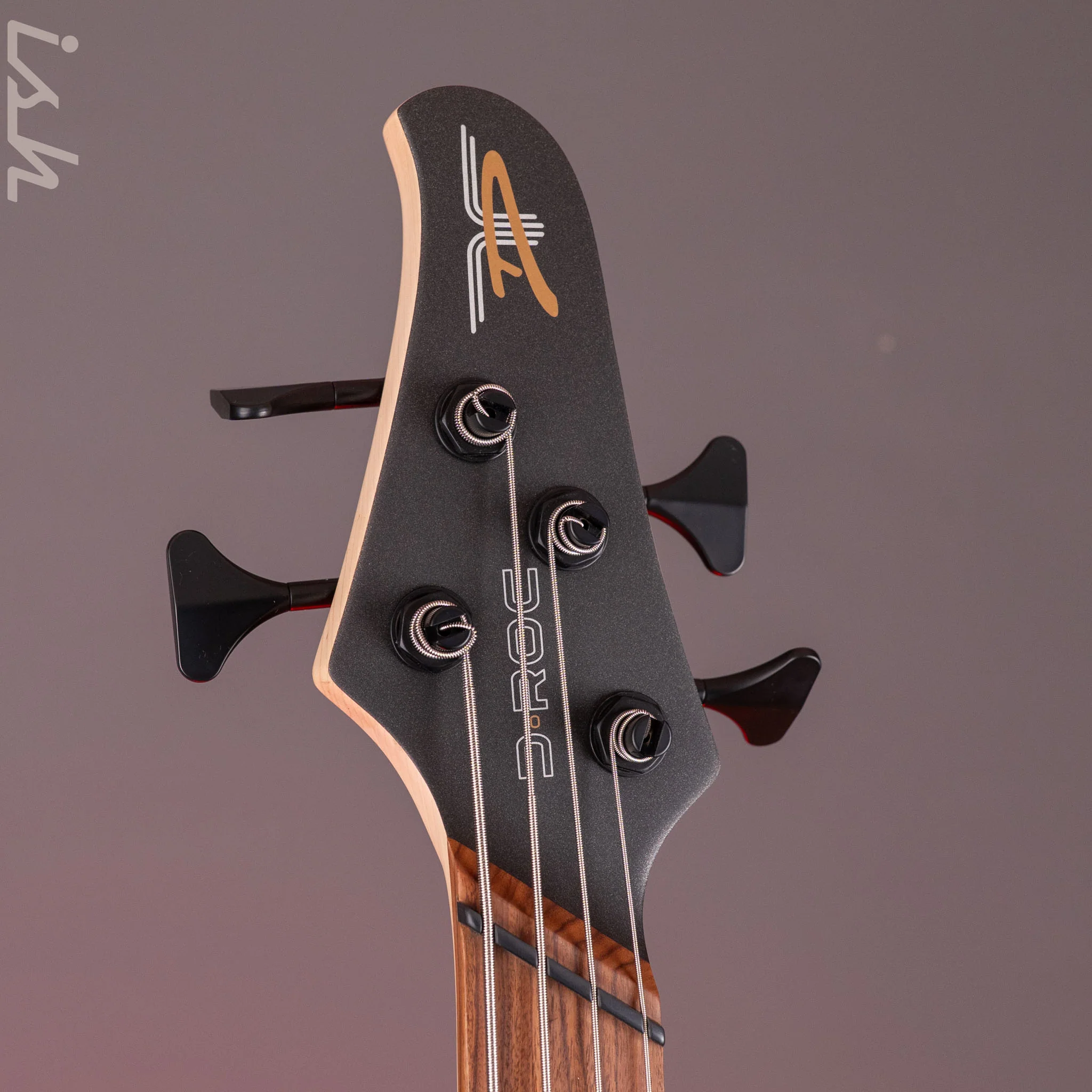 Dingwall D-Roc Standard 4-String Bass Matte Metallic Black - Image 6