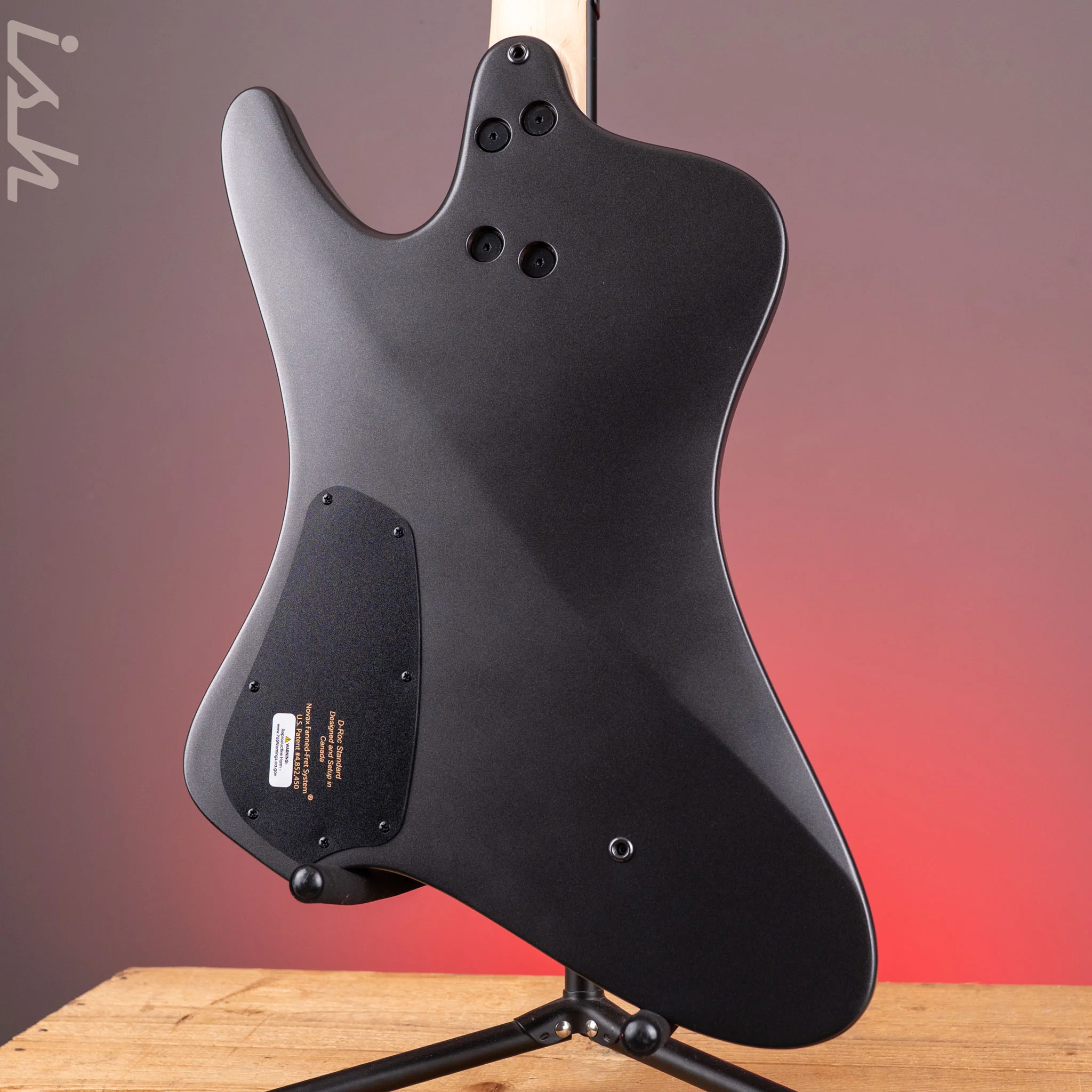 Dingwall D-Roc Standard 4-String Bass Matte Metallic Black - Image 8