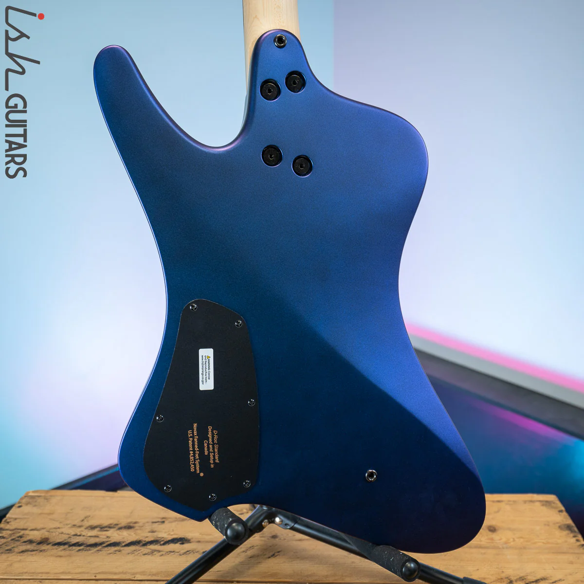 Dingwall D-ROC 4-String Standard Matte Blue to Purple Colorshift - Image 8
