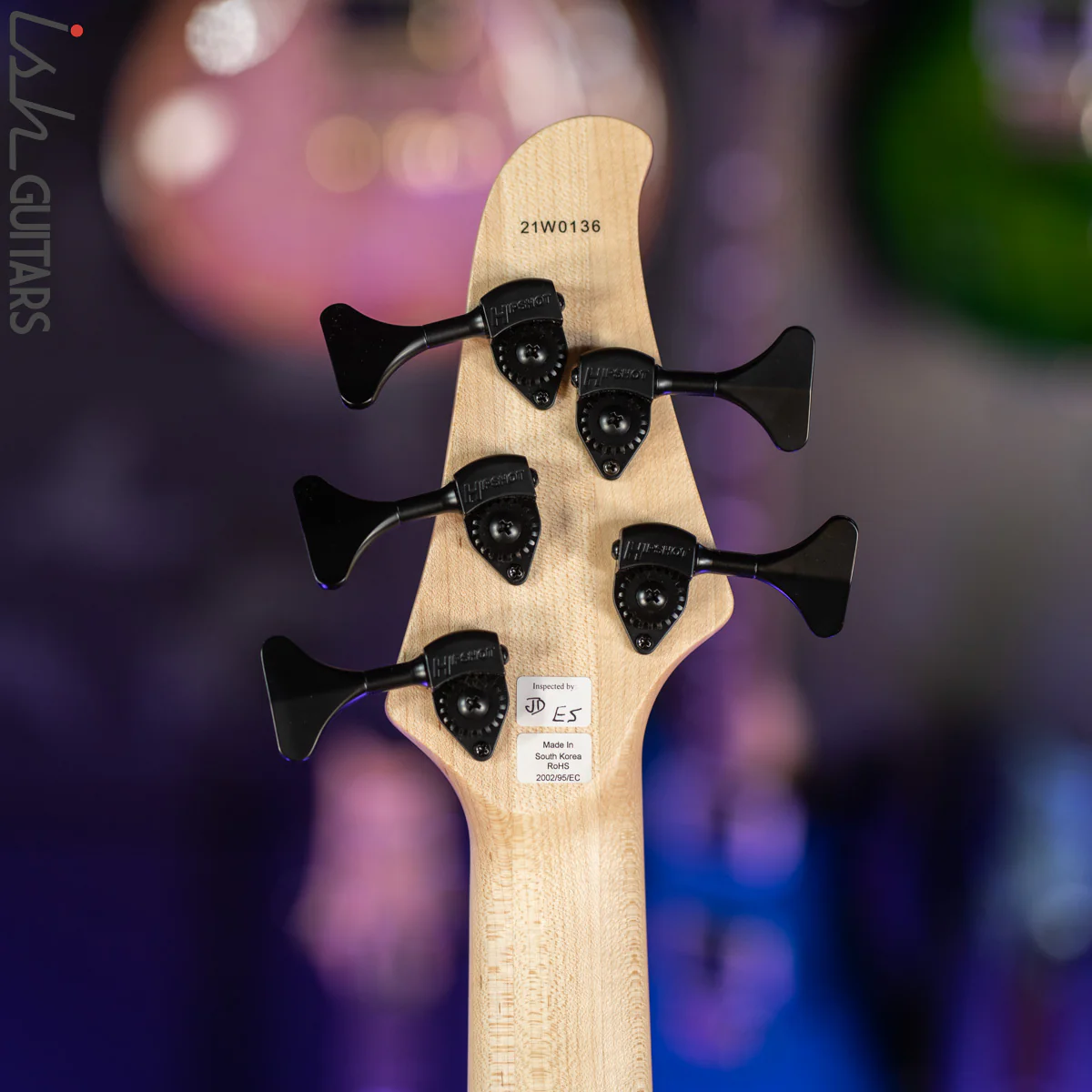 Dingwall D-Roc 5-String Bass Gloss Metal Flake Aquamarine - Image 11