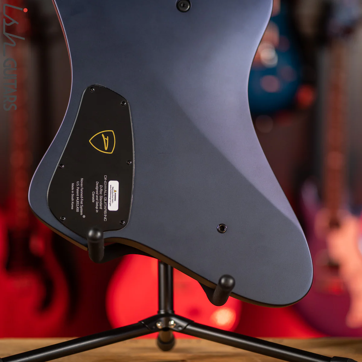Dingwall D-Roc 5-String Bass Matte Blue to Purple Colorshift - Image 11