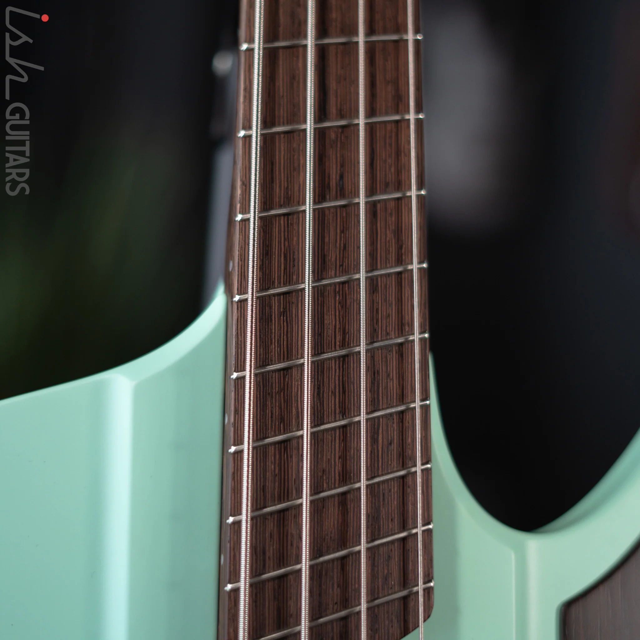 Dingwall D-Roc Custom 4-String Bass Wenge Neck Surf Green Matte - Image 7