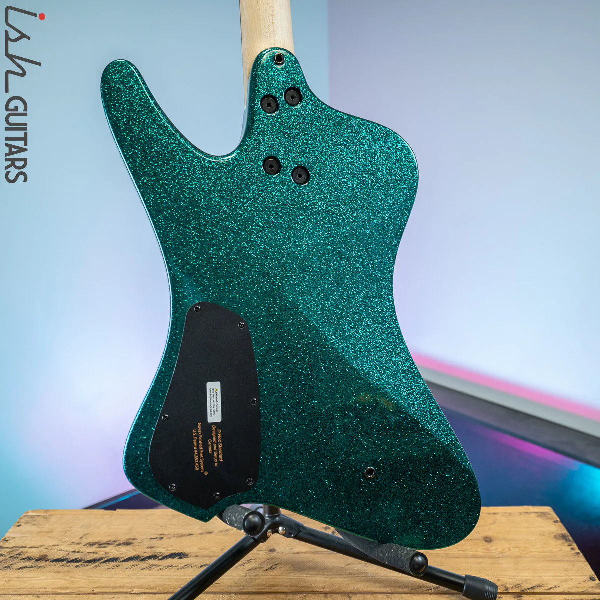 Dingwall D-ROC Standard 4-String Bass Aquamarine Metalflake - Image 8
