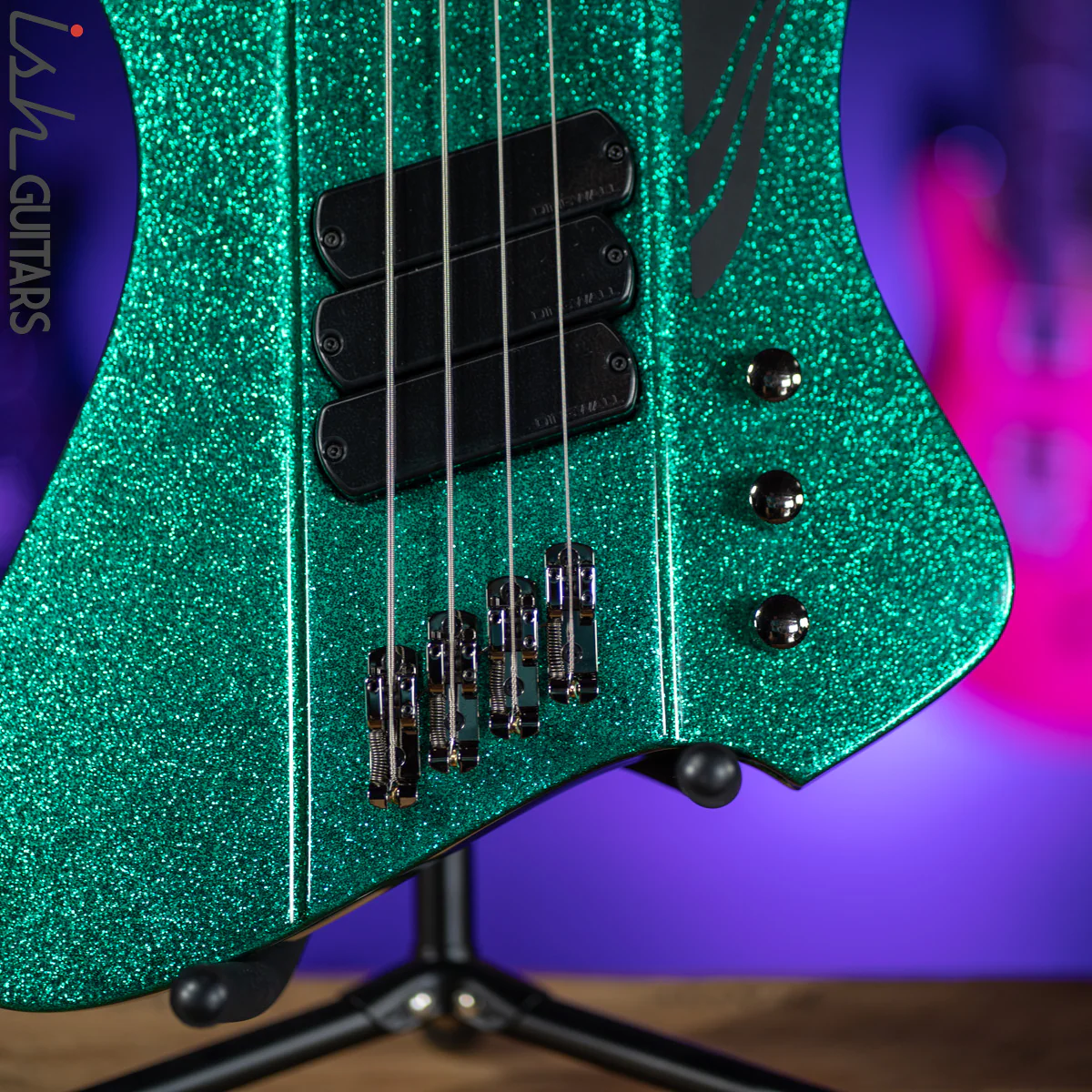 Dingwall D-ROC Standard 4-String Bass Aquamarine Metalflake - Image 5