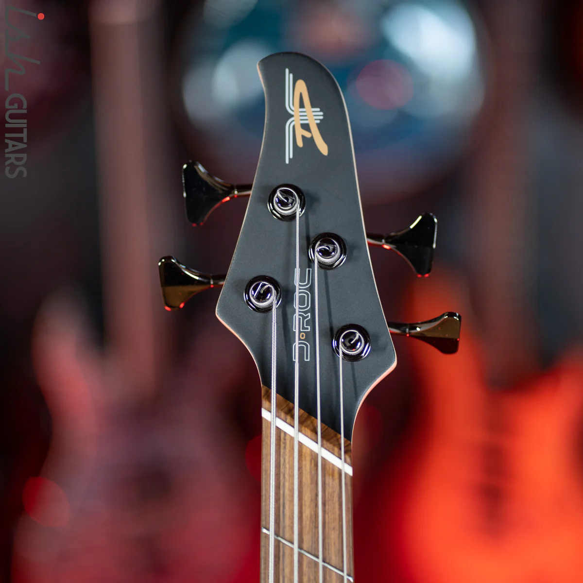 Dingwall D-Roc Standard 4-String Bass Matte Blue to Purple Colorshift - Image 6