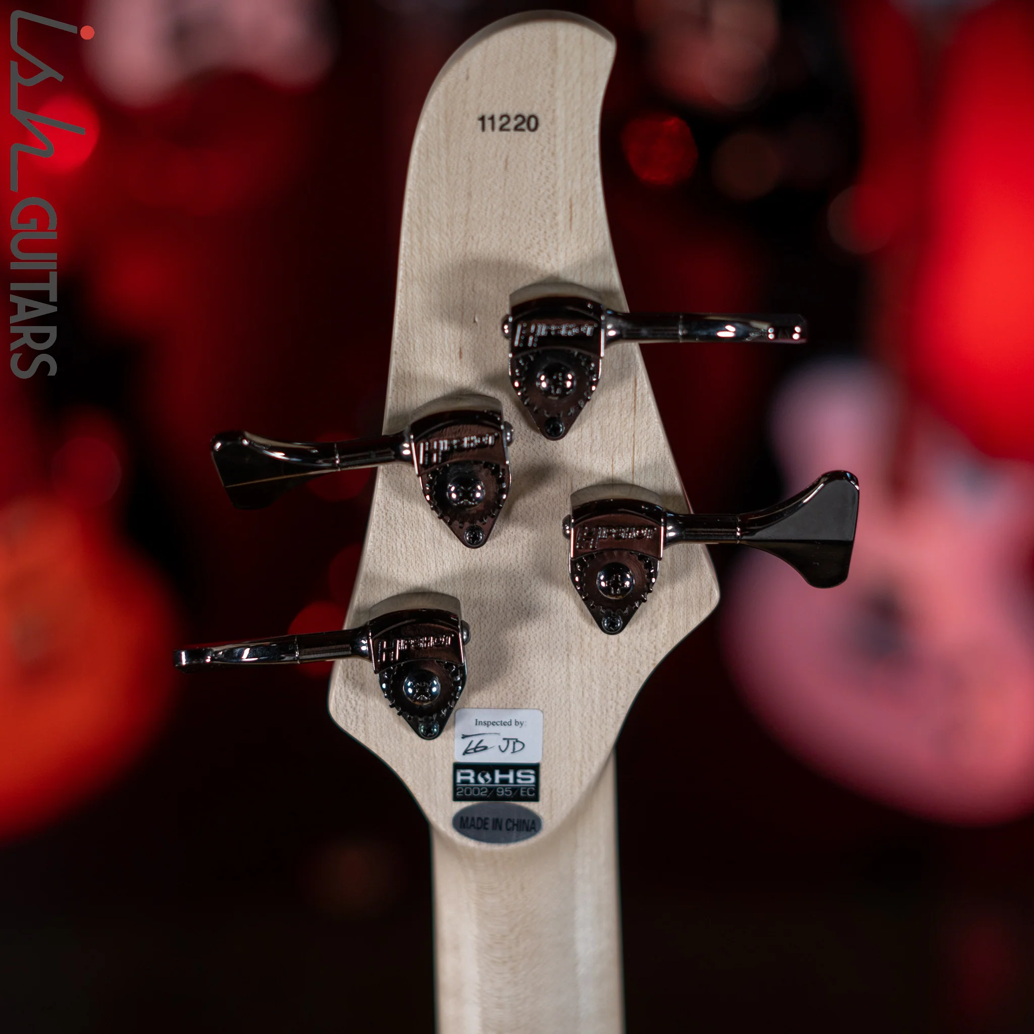 Dingwall D-Roc Standard 4-String Bass Matte Blue to Purple Colorshift - Image 10