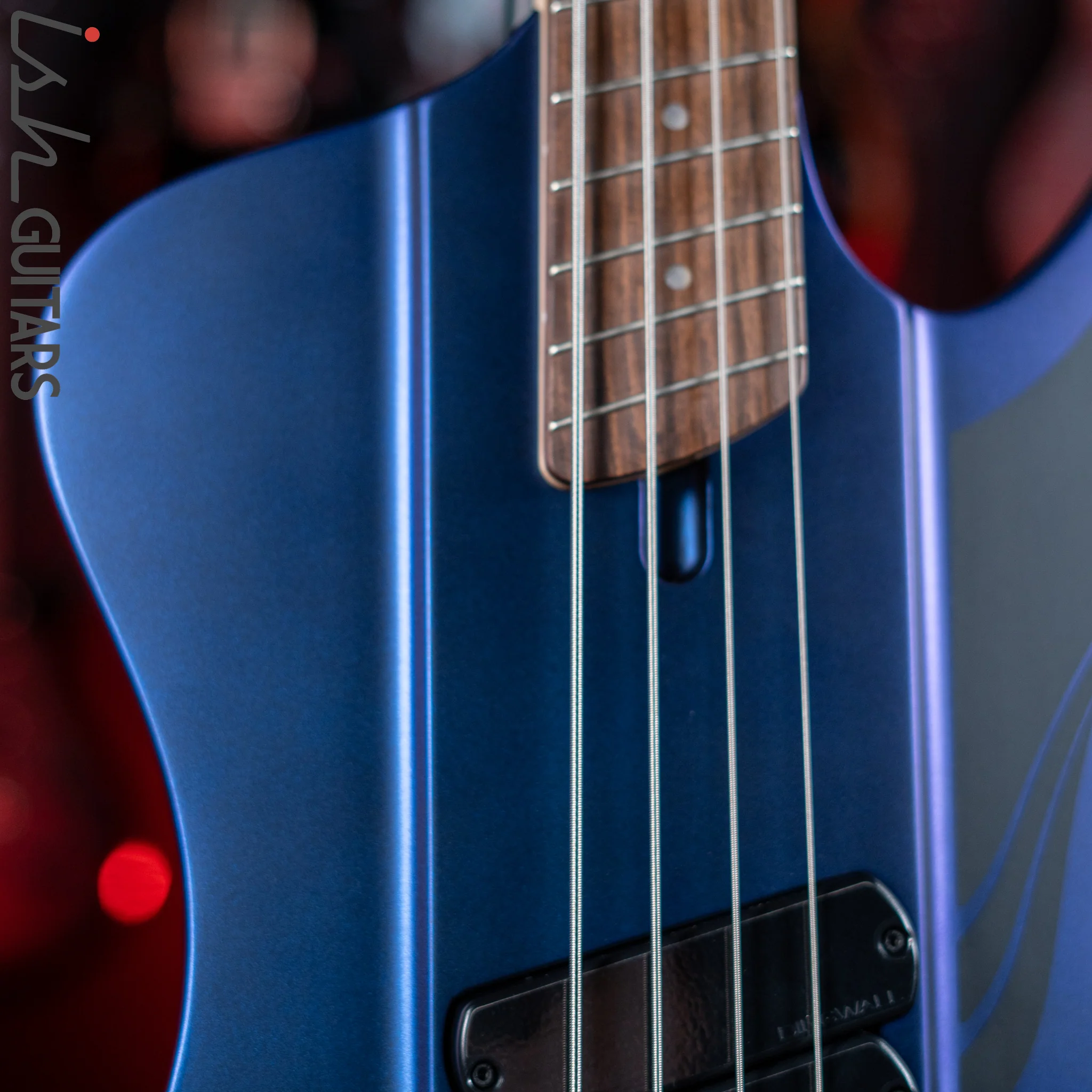 Dingwall D-Roc Standard 4-String Bass Matte Blue to Purple Colorshift - Image 3