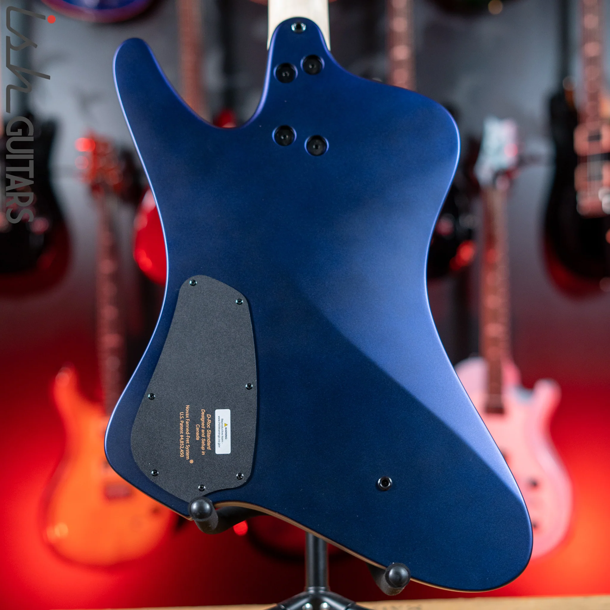 Dingwall D-Roc Standard 4-String Bass Matte Blue to Purple Colorshift - Image 7
