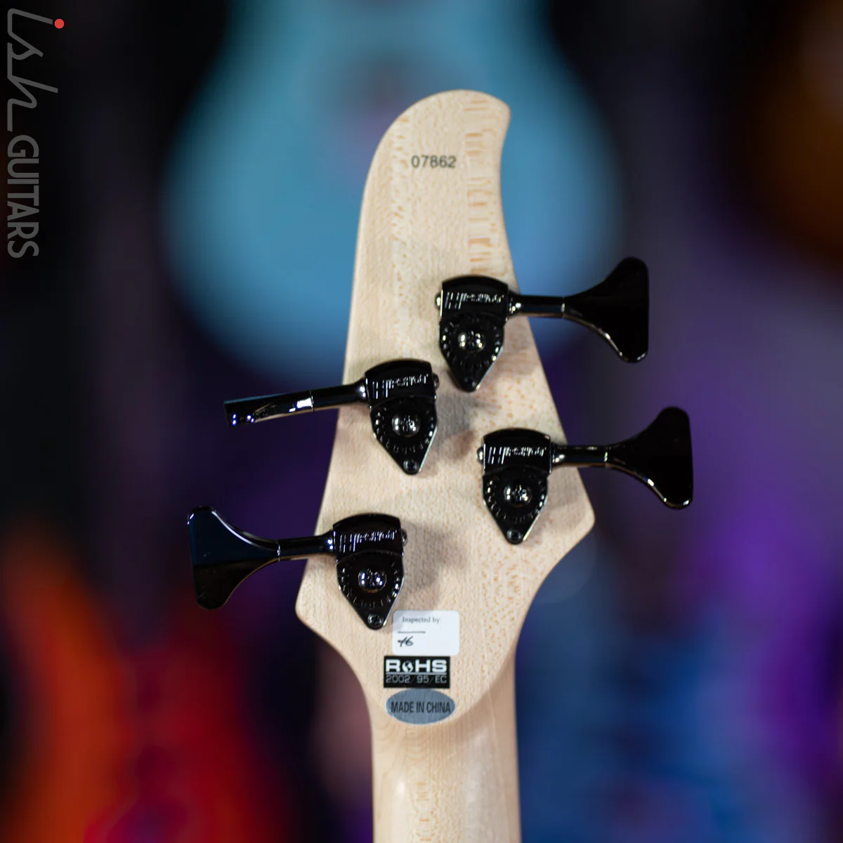 Dingwall D-Roc Standard 4-String Bass Matte Metallic Black - Image 12