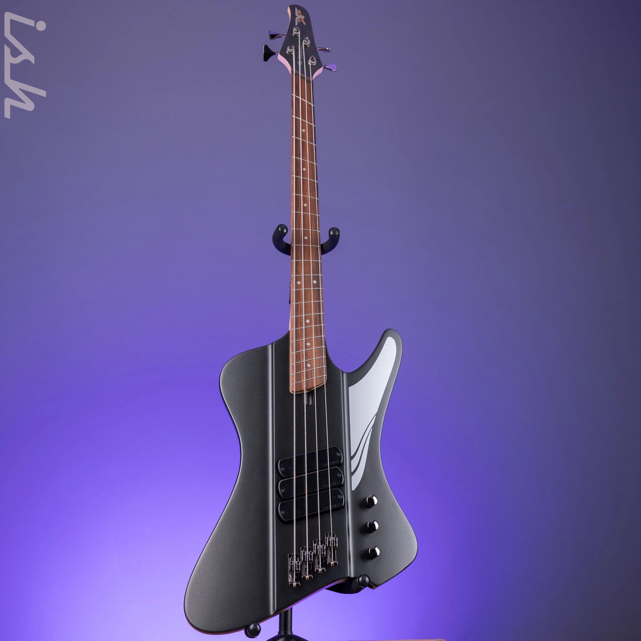 Dingwall D-Roc Standard 4-String Bass Matte Metallic Black - Image 2