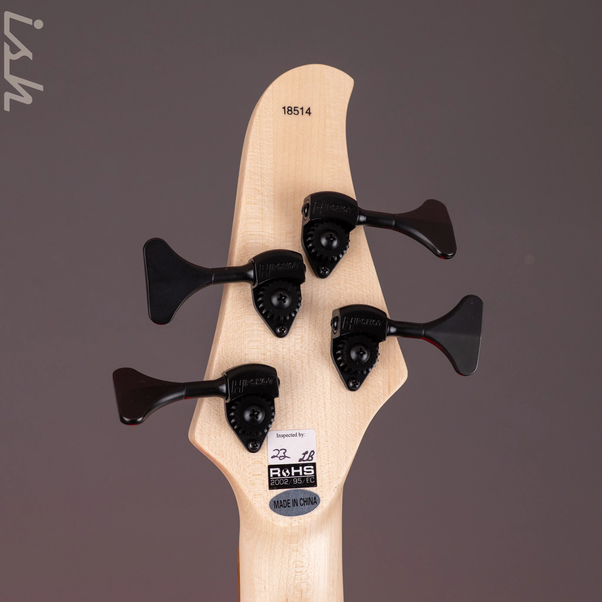 Dingwall D-Roc Standard 4-String Bass Matte Metallic Black - Image 12