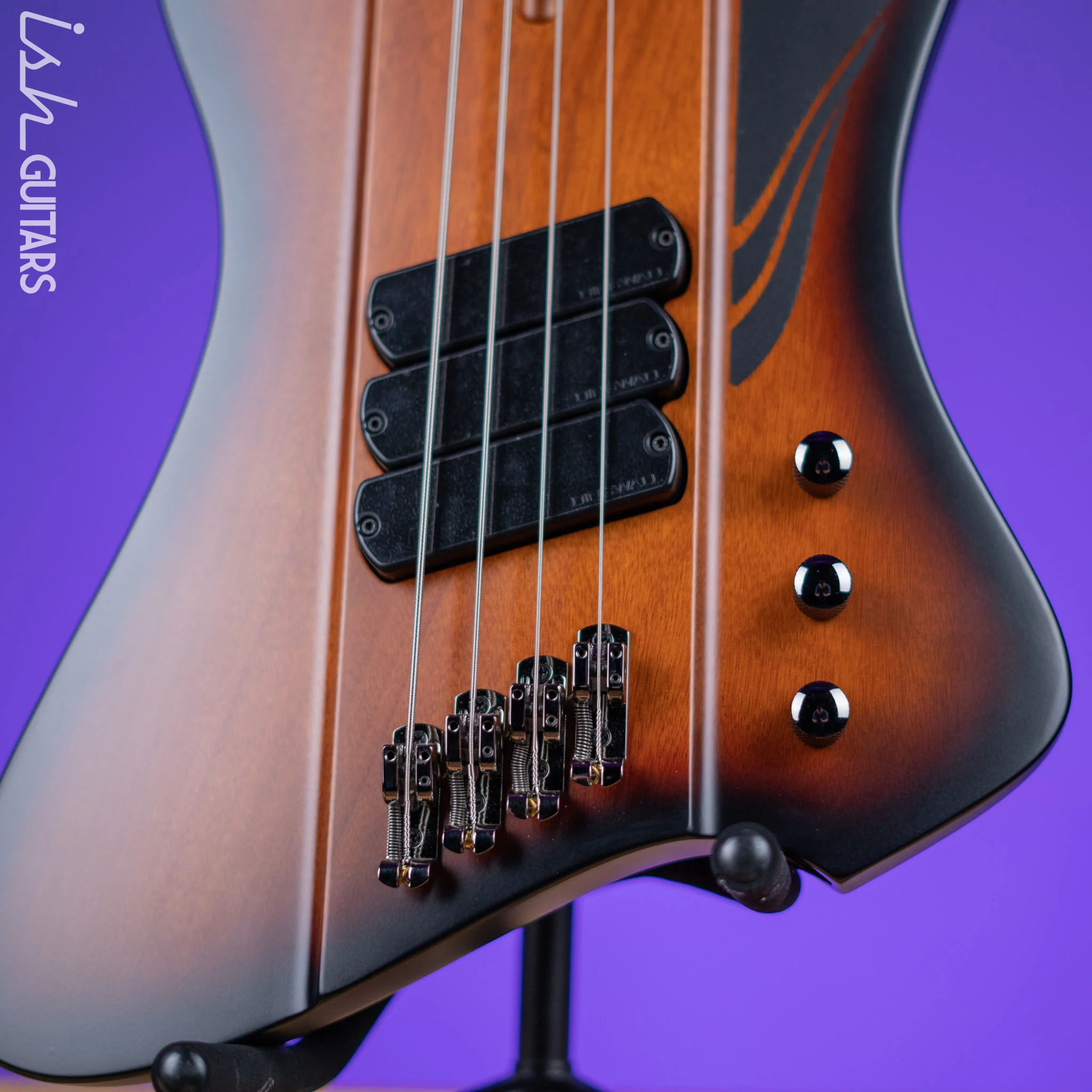 Dingwall D-Roc Standard 4-String Bass Matte Vintageburst Demo - Image 5