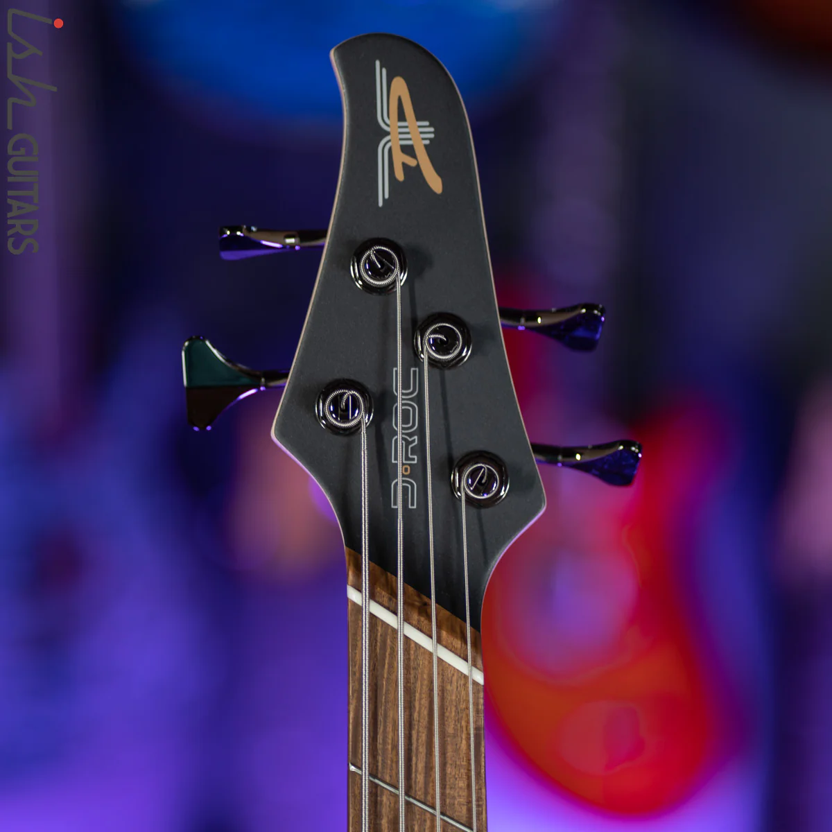 Dingwall D-Roc Standard 4-String Gloss Metalflake Aquamarine - Image 6