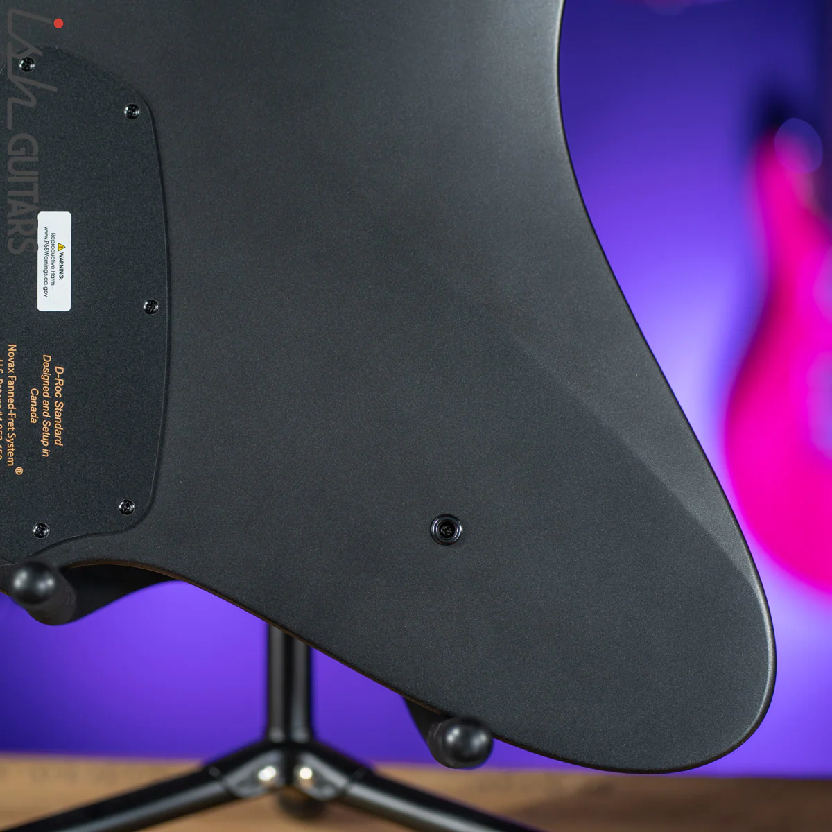 Dingwall D-Roc Standard 4-String Matte Metallic Black - Image 10