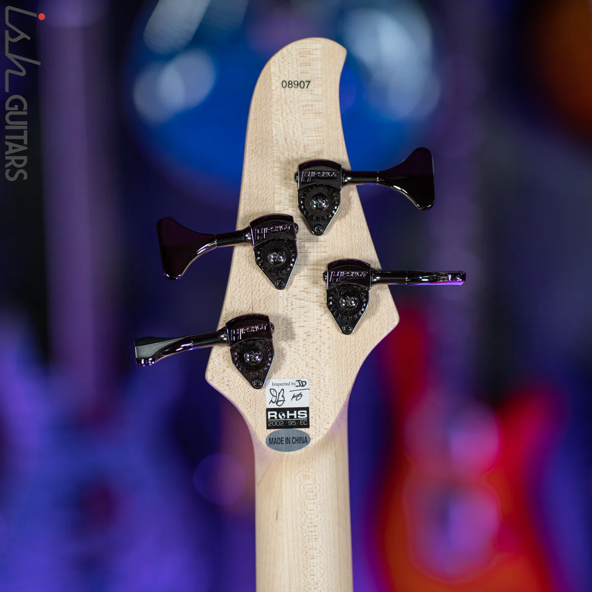 Dingwall D-Roc Standard 4-String Matte Metallic Black - Image 11