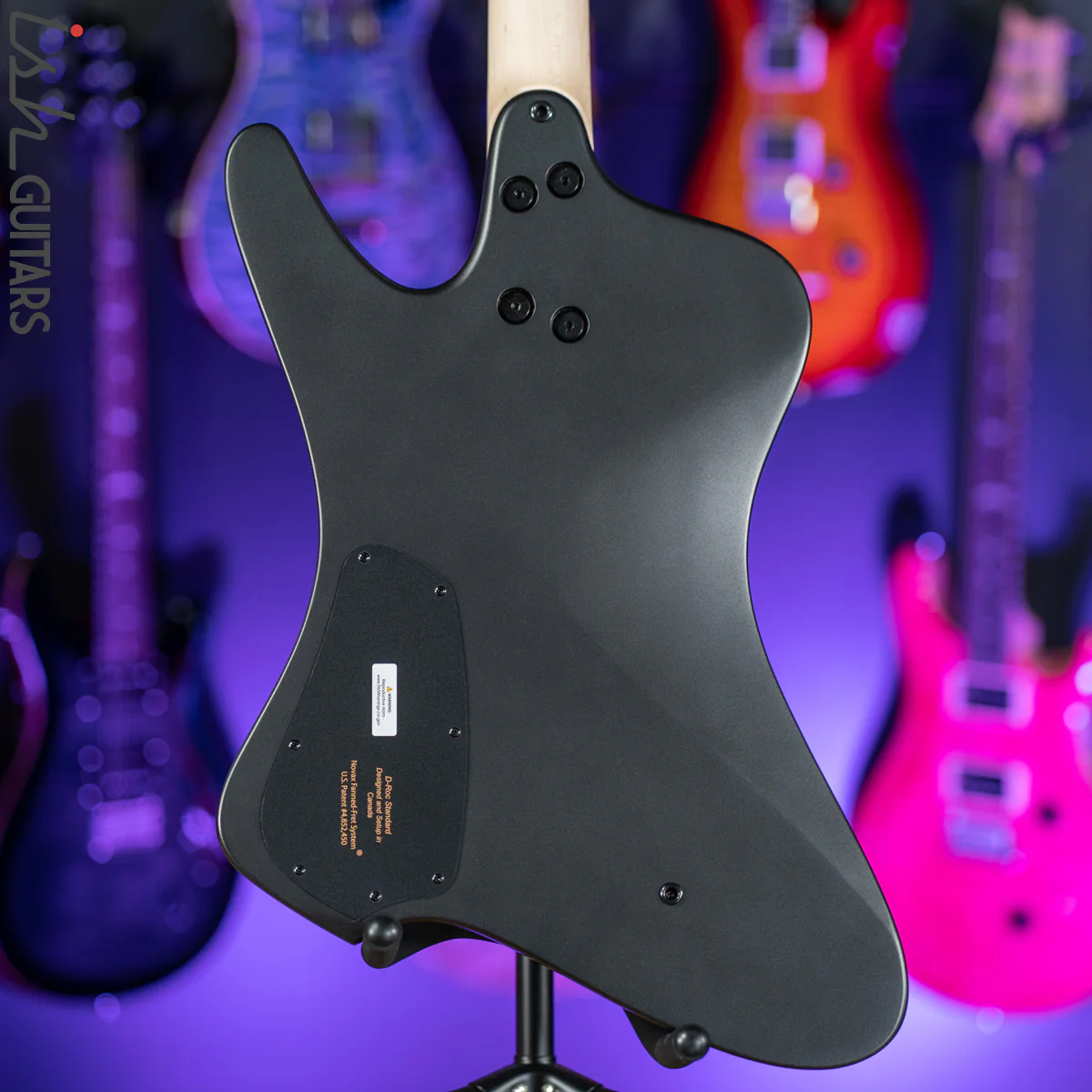 Dingwall D-Roc Standard 4-String Matte Metallic Black - Image 8