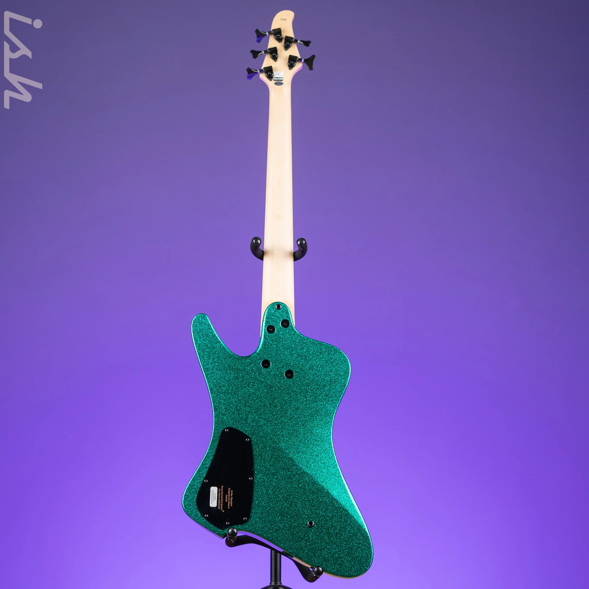 Dingwall D-Roc Standard 5-String Bass Aquamarine Metalflake Gloss Demo - Image 7