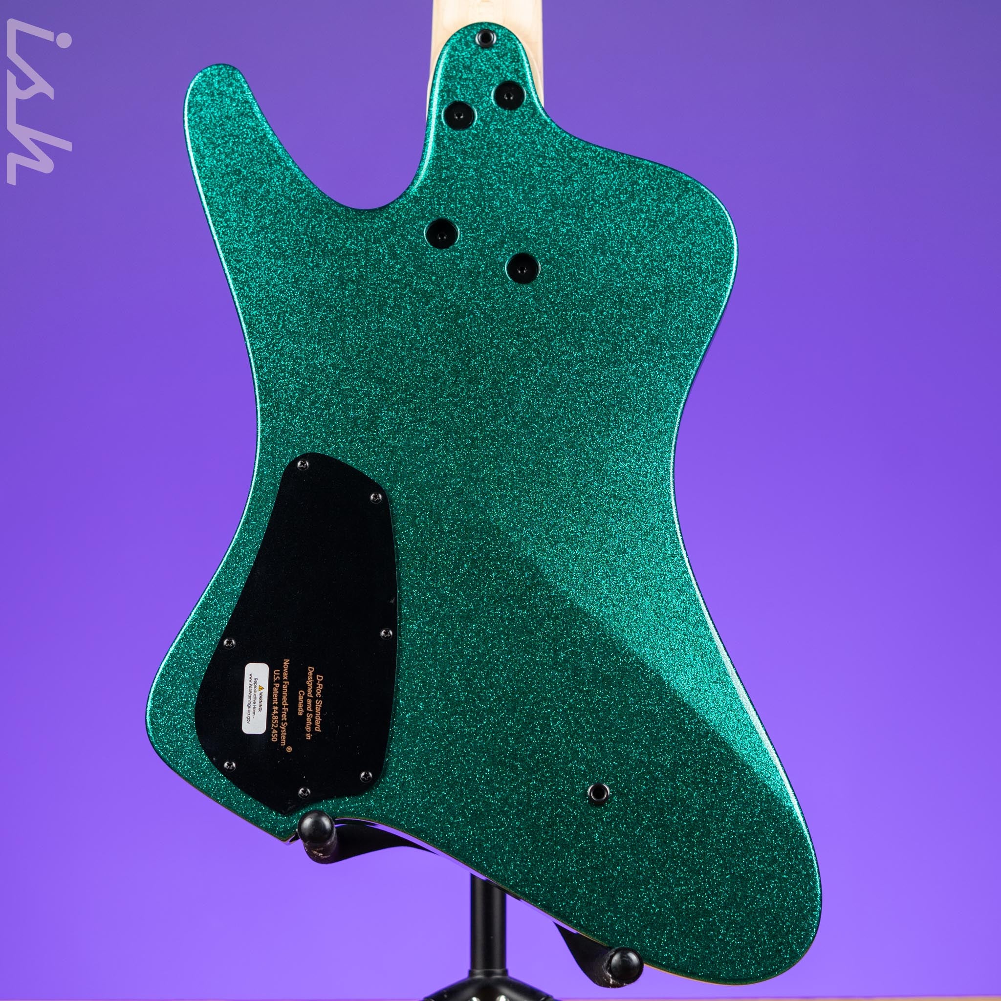 Dingwall D-Roc Standard 5-String Bass Aquamarine Metalflake Gloss Demo - Image 8