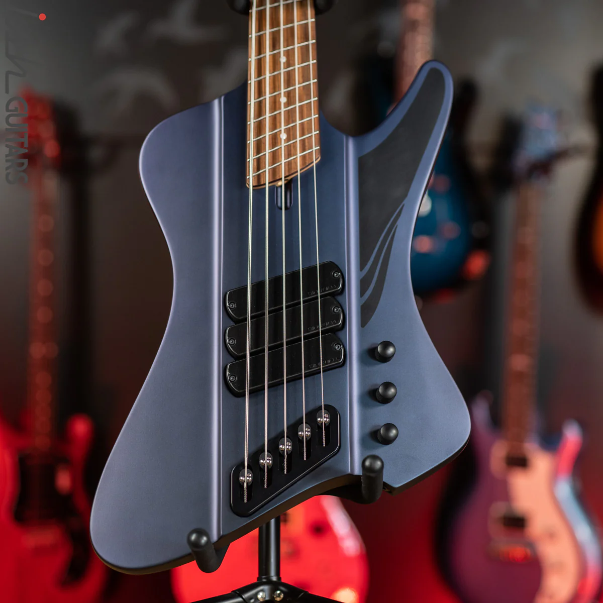 Dingwall D-Roc Standard 5-String Bass Blue to Purple Colorshift