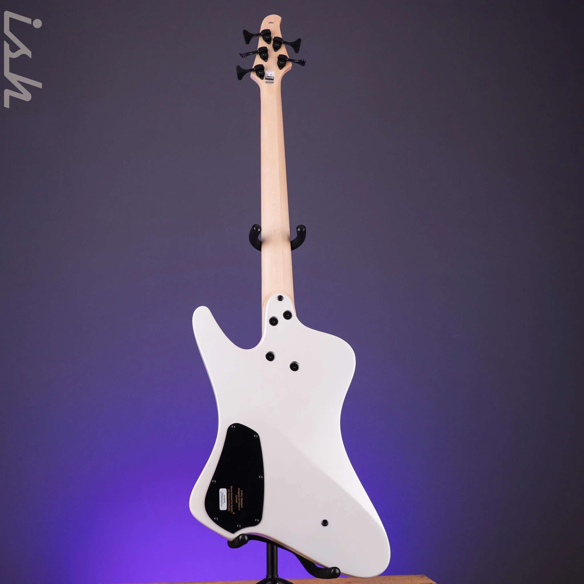 Dingwall D-Roc Standard 5-String Bass Ducati Pearl White - Image 7