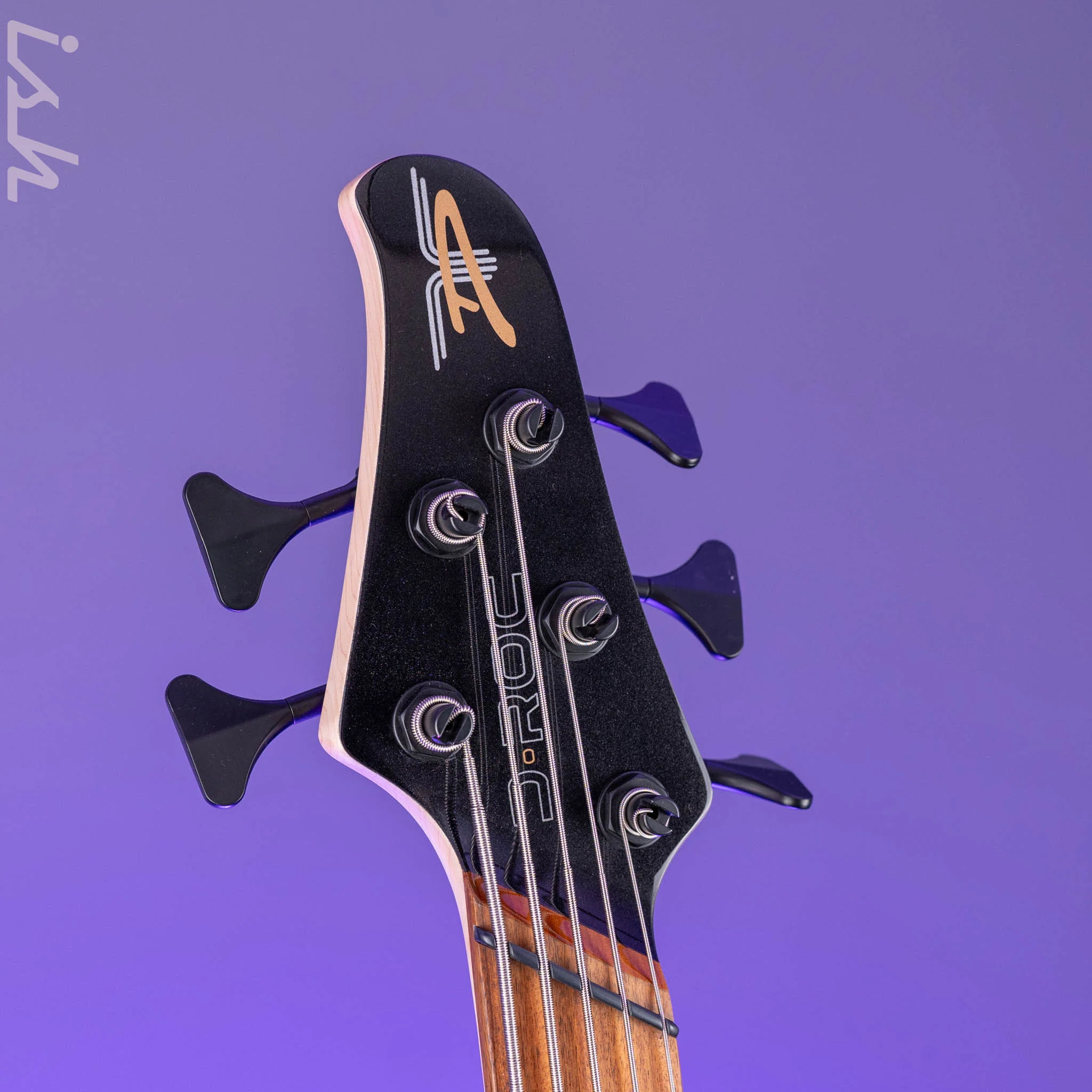 Dingwall D-Roc Standard 5-String Bass Gloss Metalflake Aquamarine - Image 5