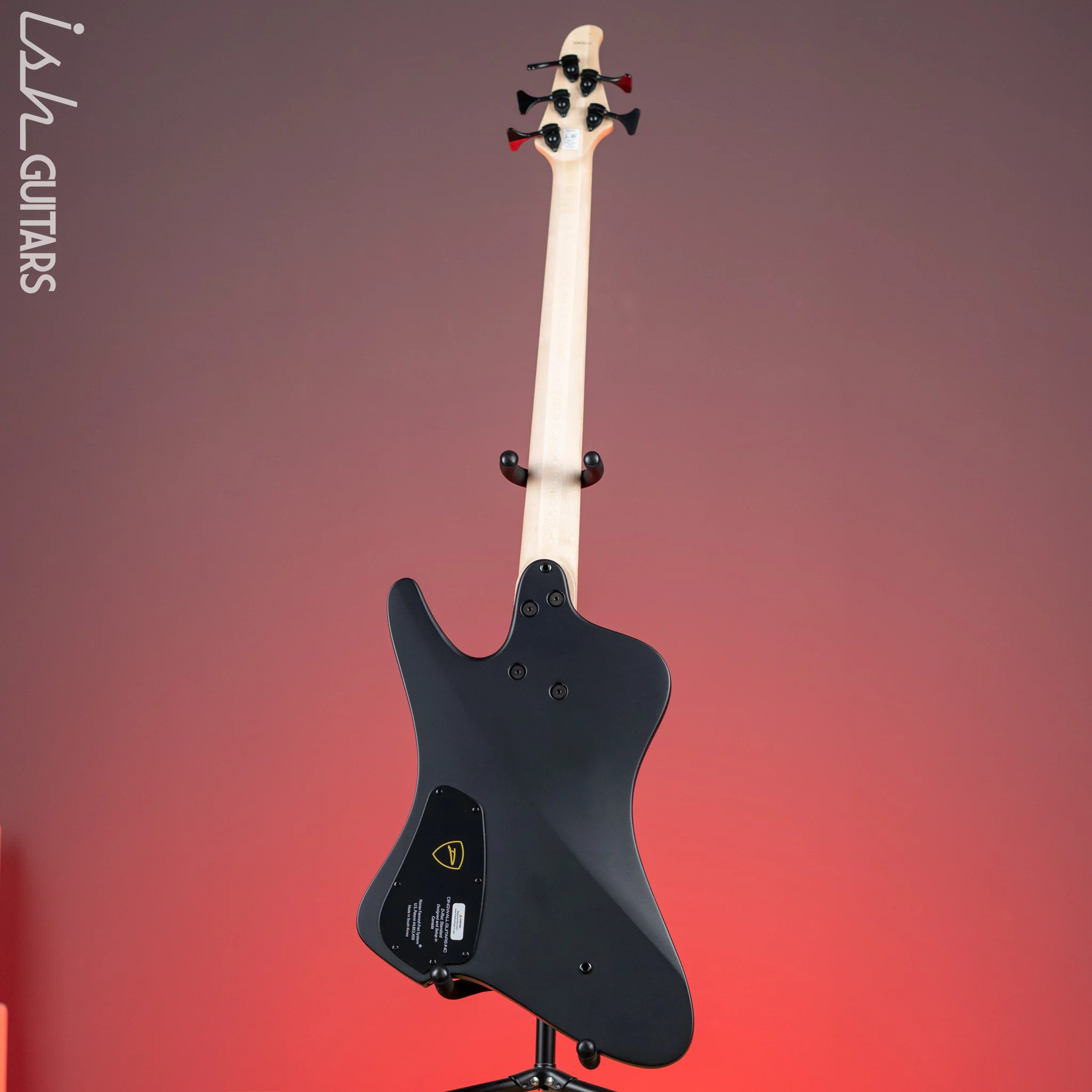 Dingwall D-Roc Standard 5-String Bass Matte Blackburst - Image 6