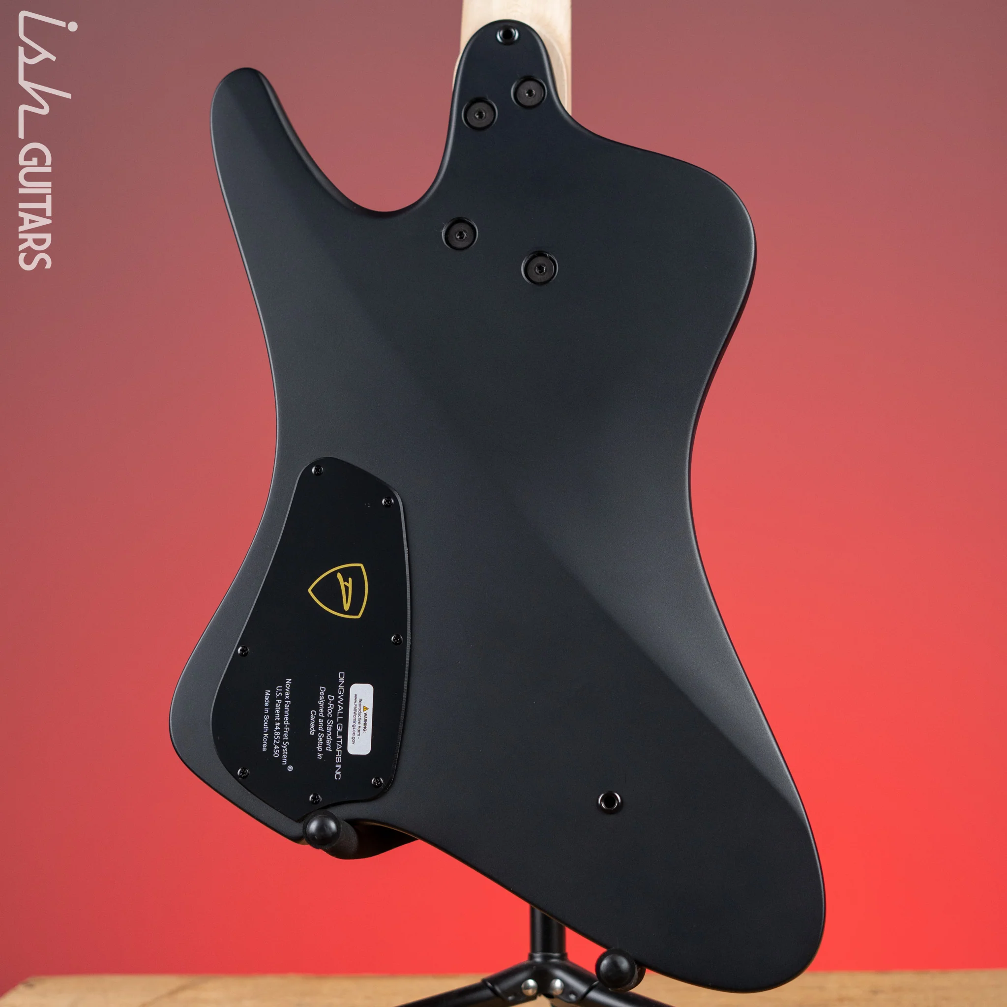 Dingwall D-Roc Standard 5-String Bass Matte Blackburst - Image 7