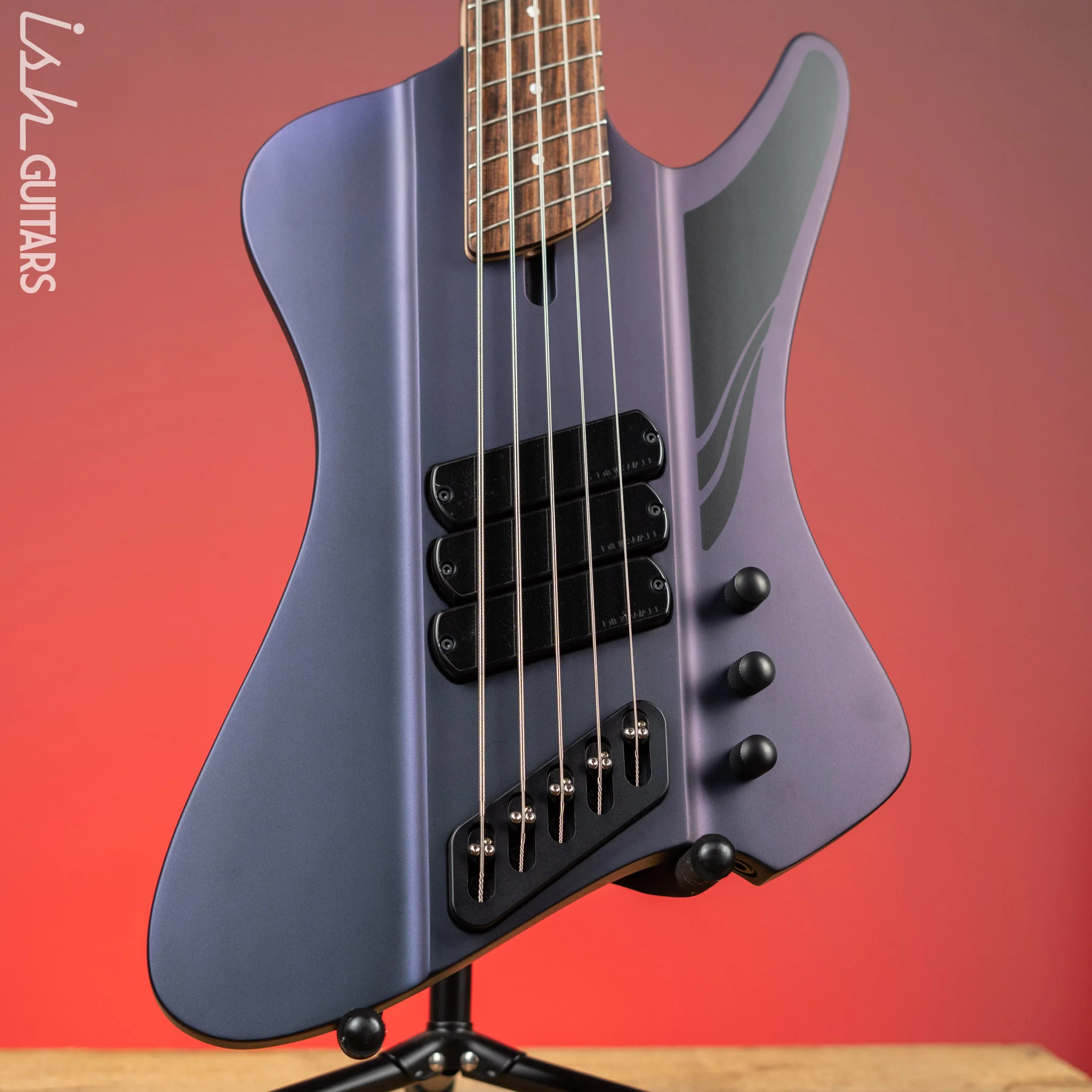 Dingwall D-Roc Standard 5-String Bass Matte Blue to Purple Colorshift