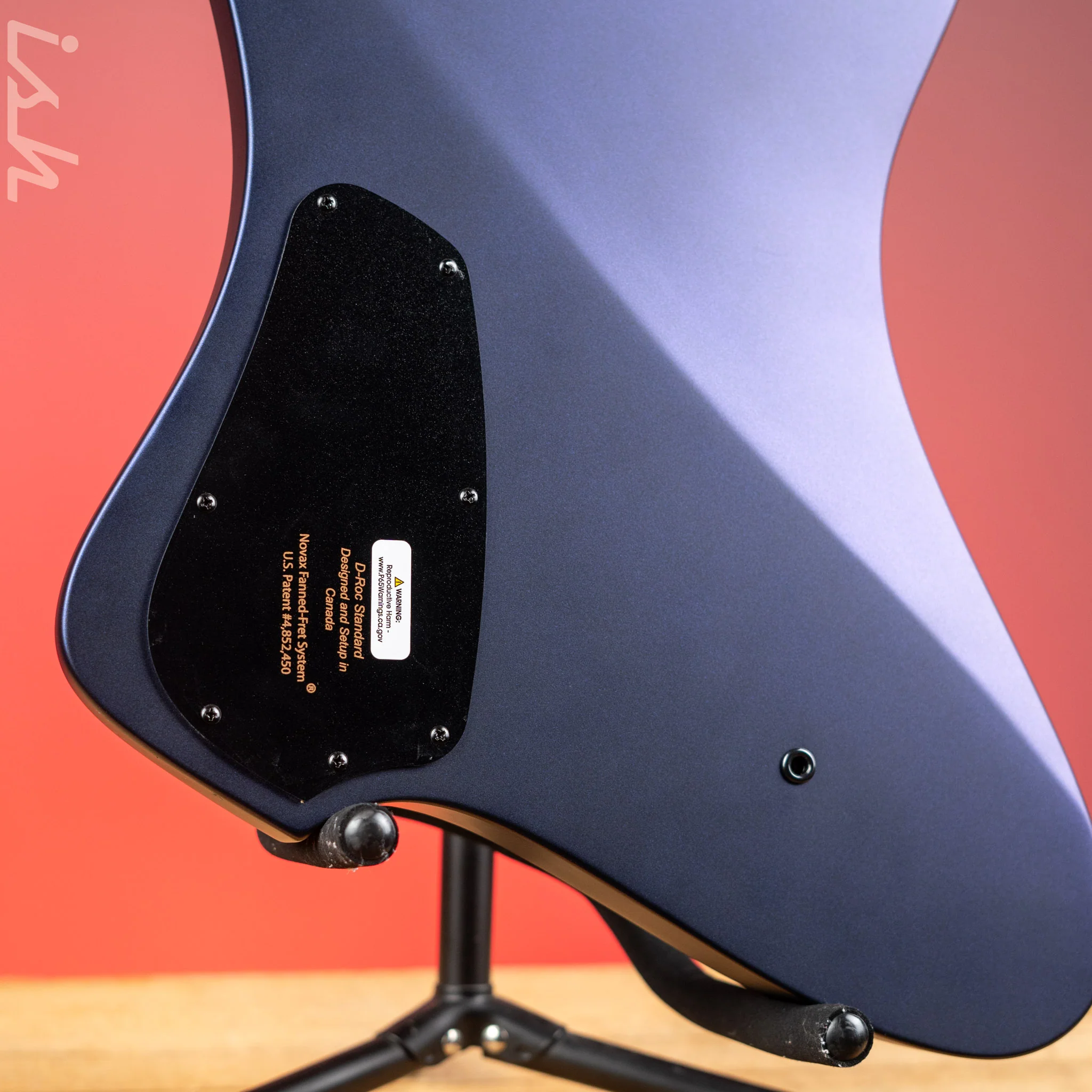 Dingwall D-Roc Standard 5-String Bass Matte Blue to Purple Colorshift B-STOCK - Image 10