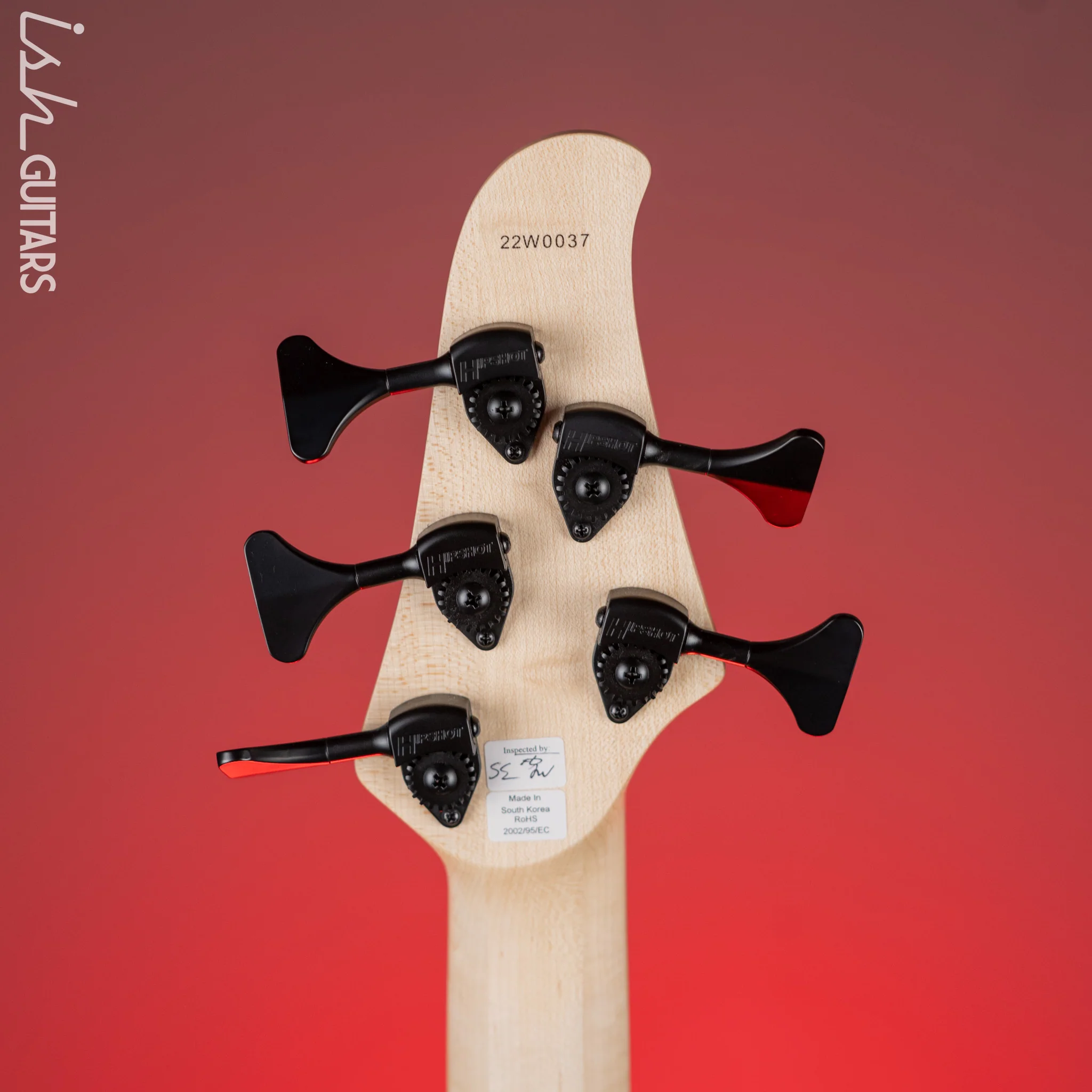 Dingwall D-Roc Standard 5-String Bass Metallic Black - Image 10