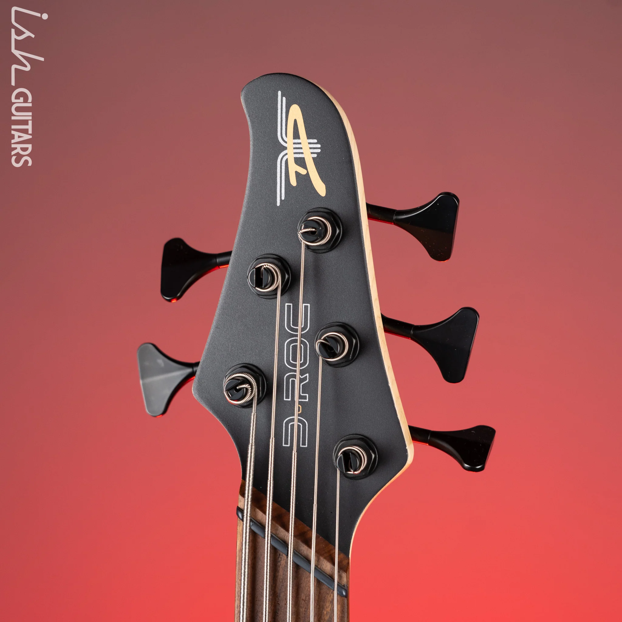 Dingwall D-Roc Standard 5-String Bass Metallic Black Matte - Image 5