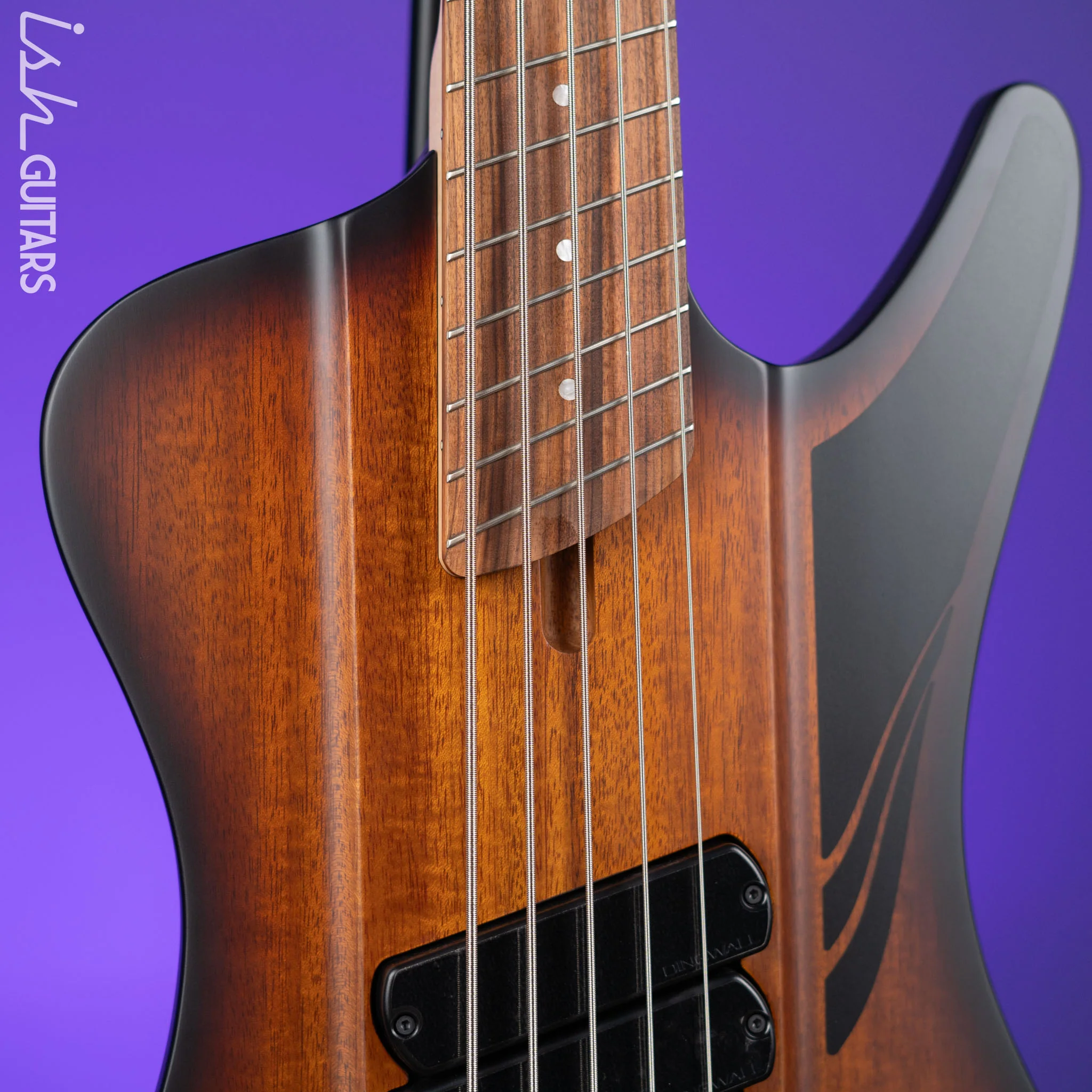 Dingwall D-Roc Standard 5-String Bass Vintageburst - Image 3
