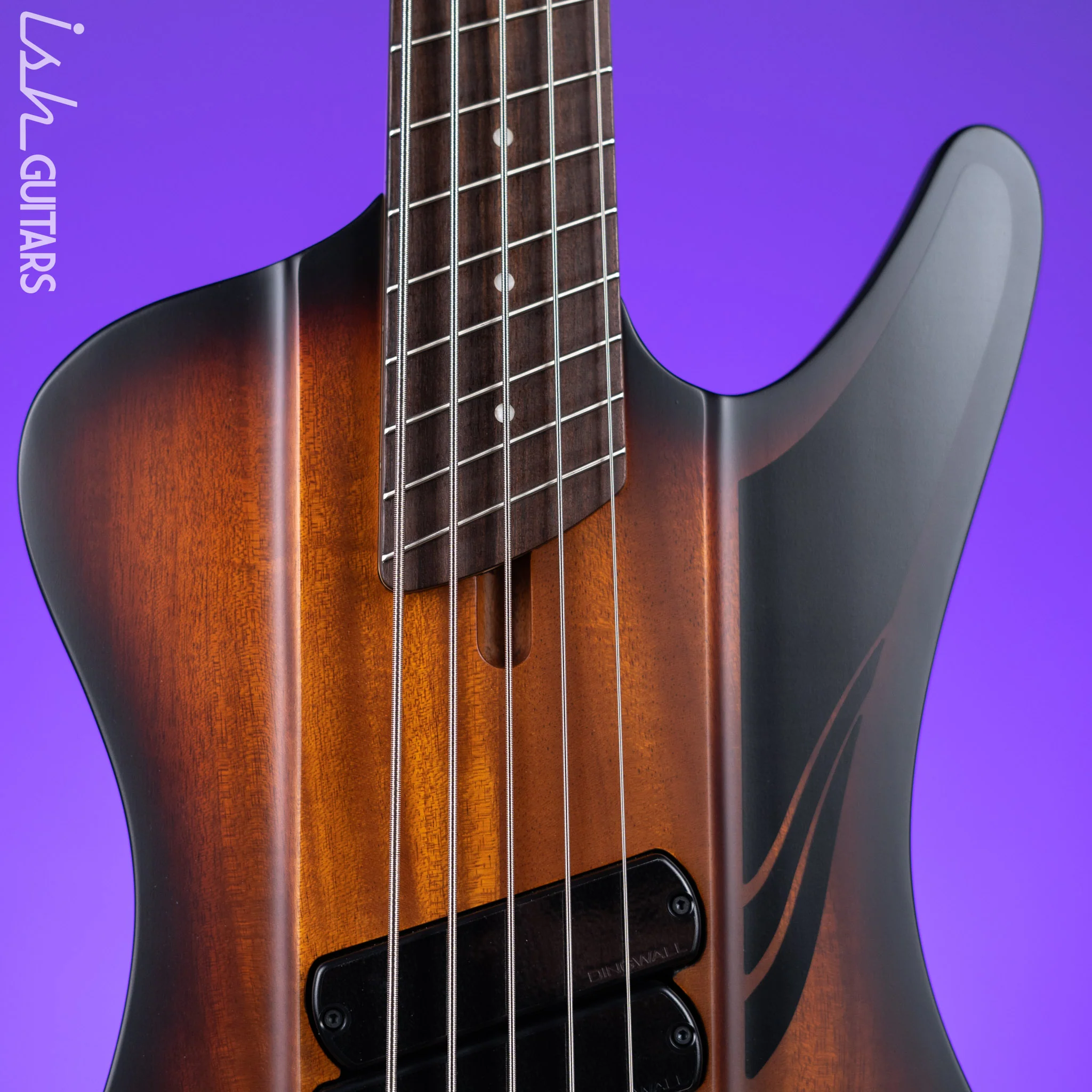Dingwall D-Roc Standard 5-String Bass Vintageburst - Image 3