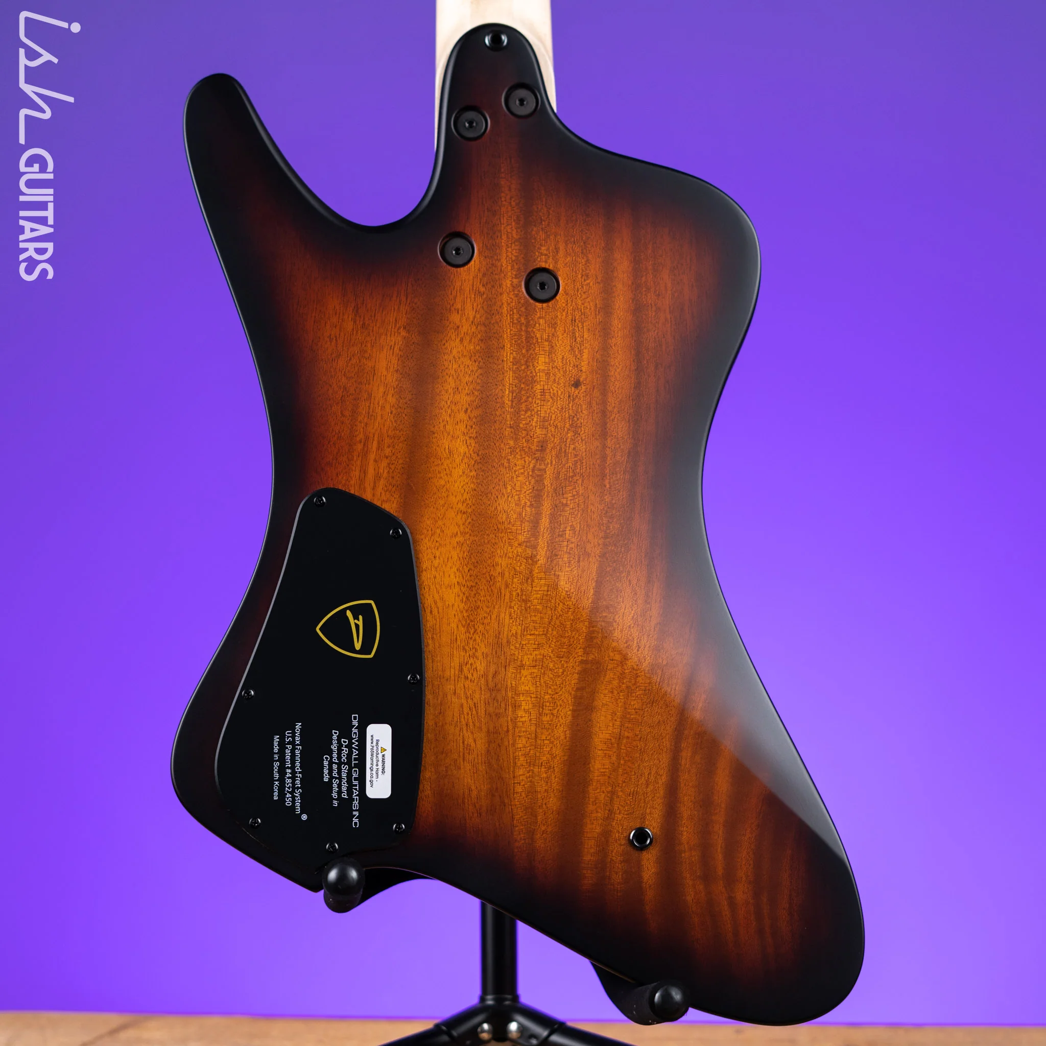 Dingwall D-Roc Standard 5-String Bass Vintageburst - Image 7