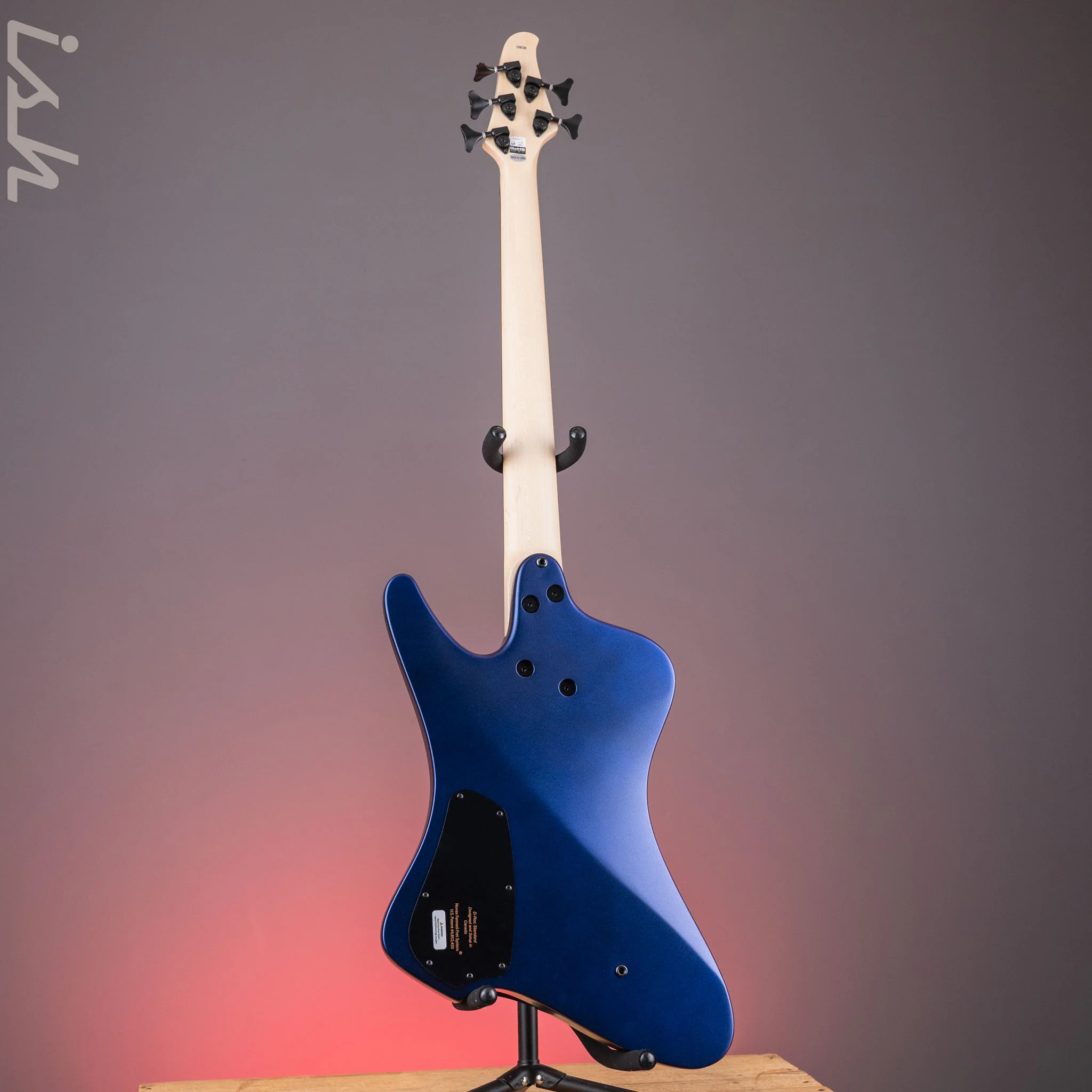 Dingwall D-Roc Standard 5-String Matte Blue to Purple Colorshift - Image 6