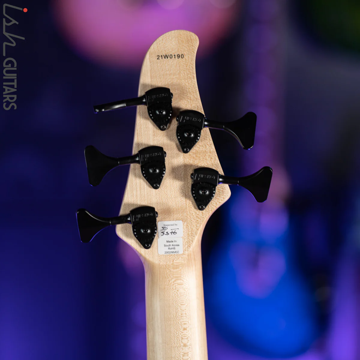 Dingwall D-Roc Standard 5-String Matte Metallic Black - Image 10