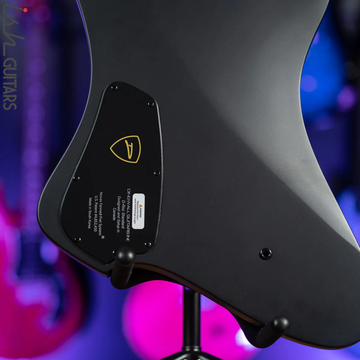 Dingwall D-Roc Standard 5-String Matte Metallic Black - Image 9
