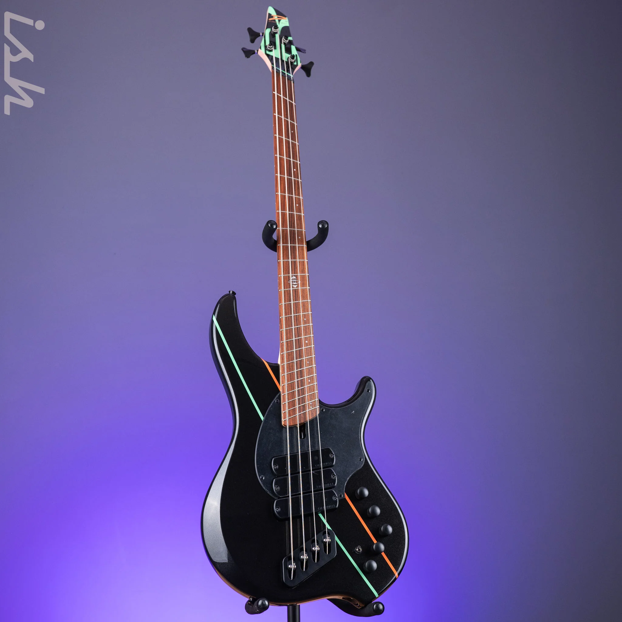 Dingwall John Taylor Signature Bass Gloss Metallic Black - Image 2