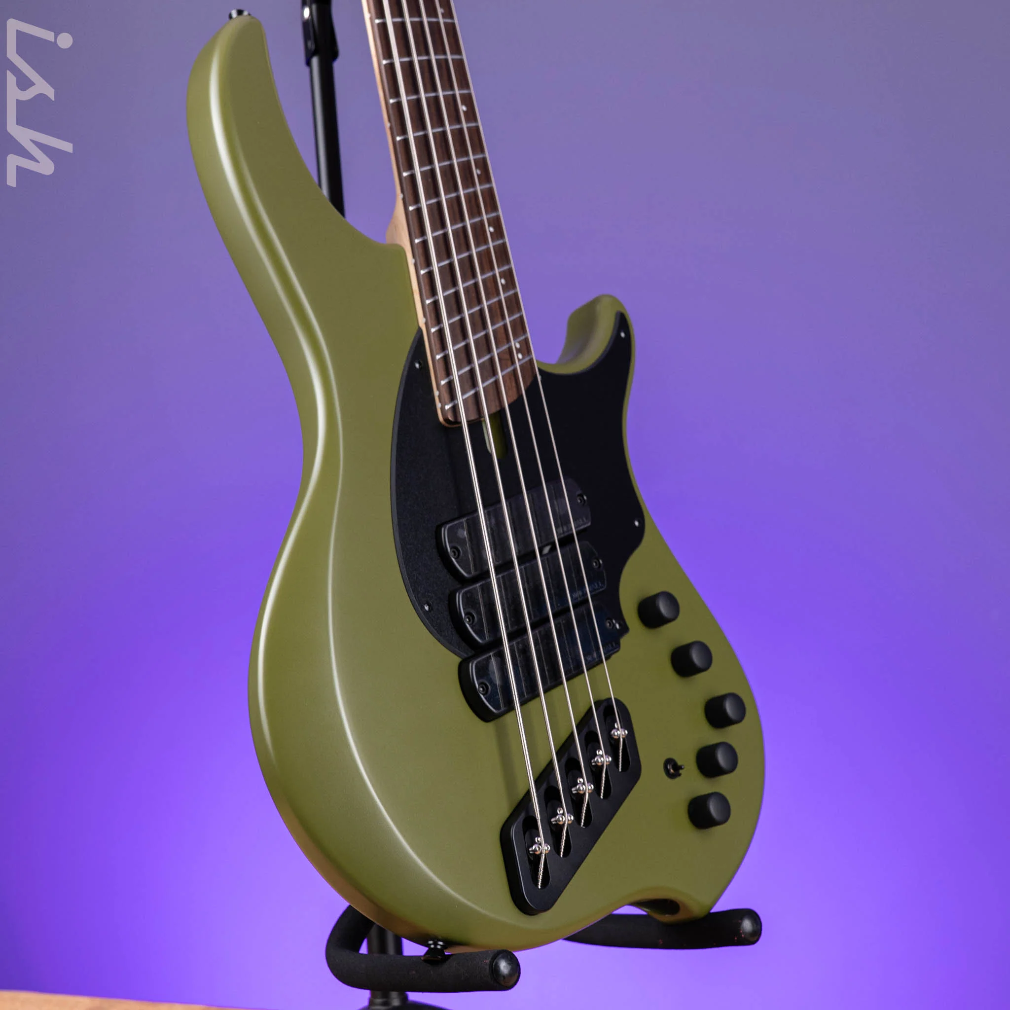 Dingwall Kyle Konkiel Combustion 5-String Bass Matte Army Green - Image 3