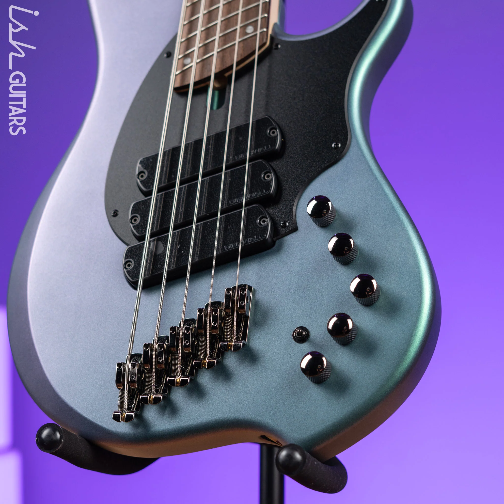 Dingwall Kyle Konkiel Signature Combustion KK3 Matte Green to Purple Colorshift - Image 4
