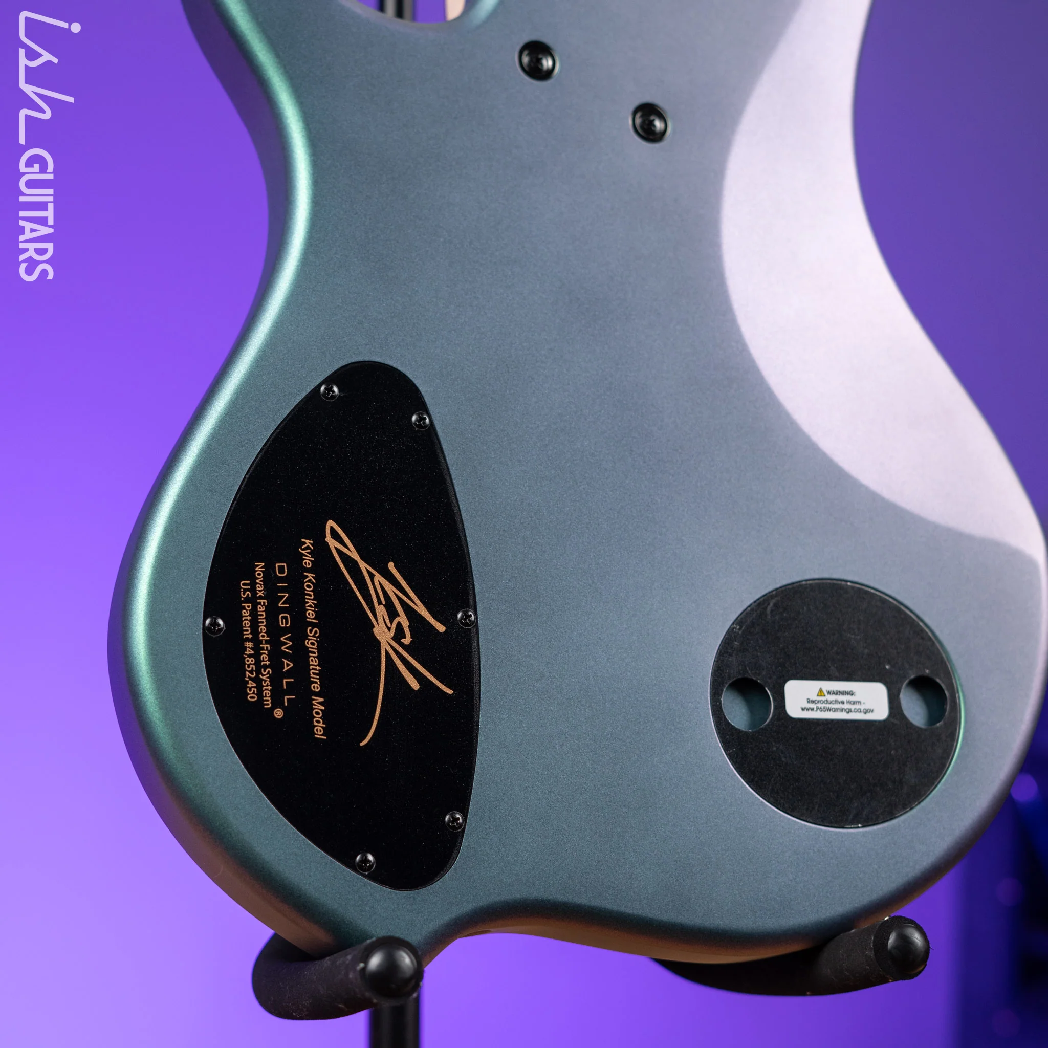 Dingwall Kyle Konkiel Signature Combustion KK3 Matte Green to Purple Colorshift - Image 9