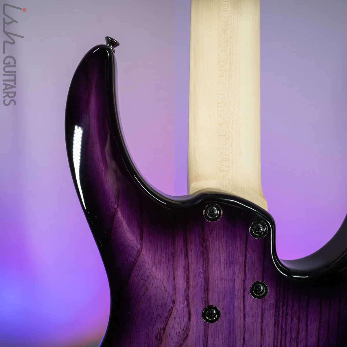Dingwall 10th Anniversary Combustion LEFT HANDED 5-String 3 PUP Amethystburst Pau Ferro Fretboard - Image 10