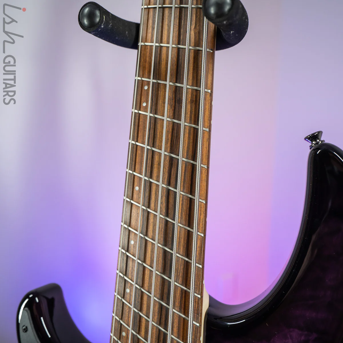 Dingwall 10th Anniversary Combustion LEFT HANDED 5-String 3 PUP Amethystburst Pau Ferro Fretboard - Image 5
