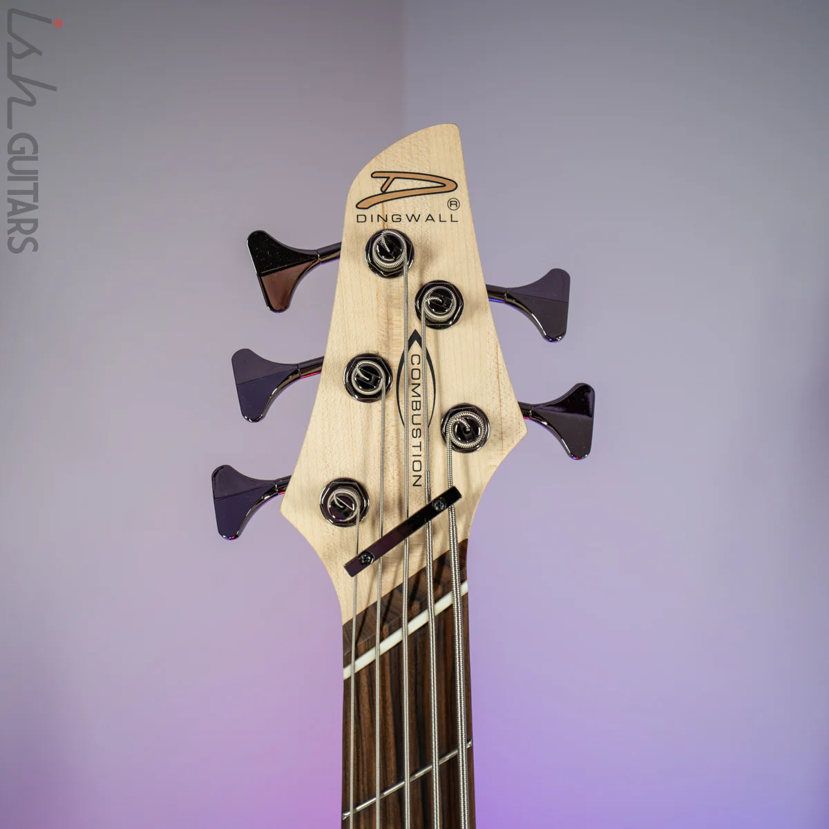 Dingwall 10th Anniversary Combustion LEFT HANDED 5-String 3 PUP Amethystburst Pau Ferro Fretboard - Image 7