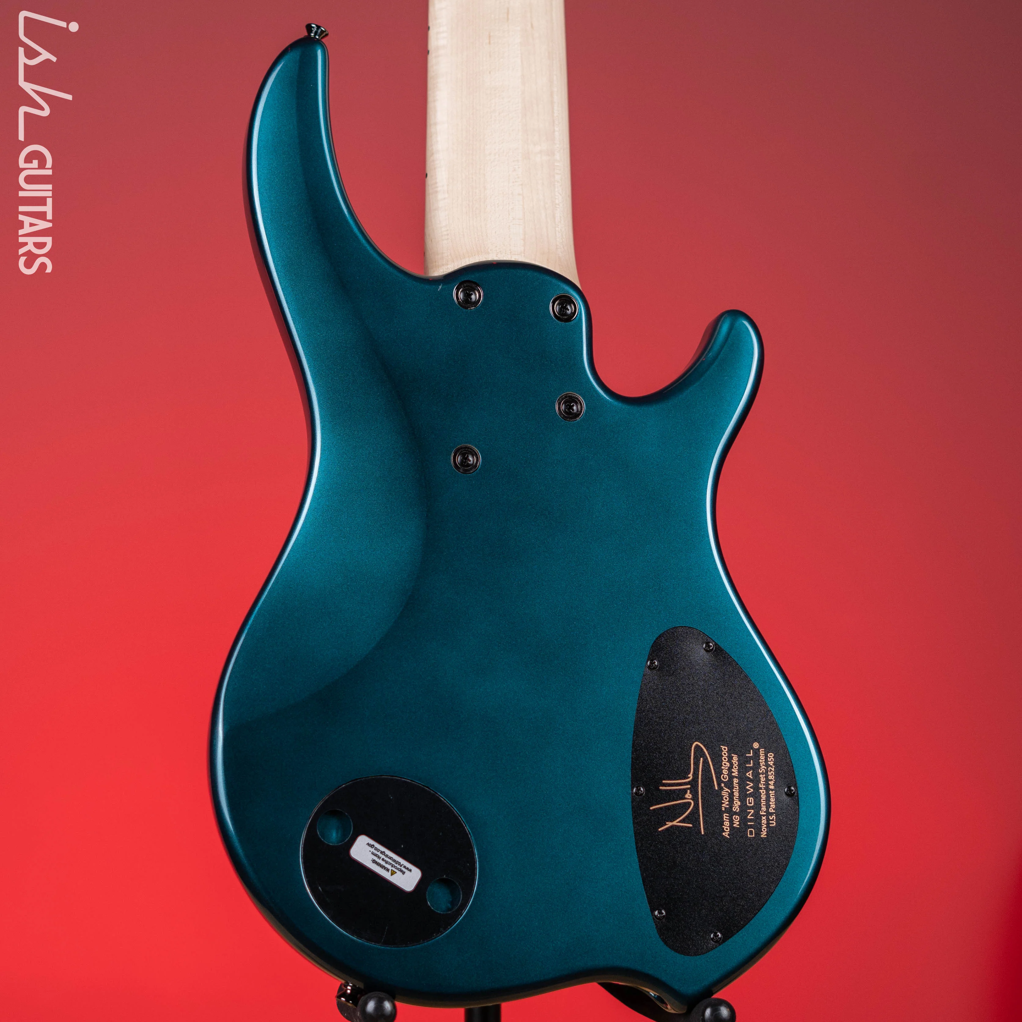 Dingwall Lefty NG-3 6-String Bass Black Forest Green DEMO - Image 8