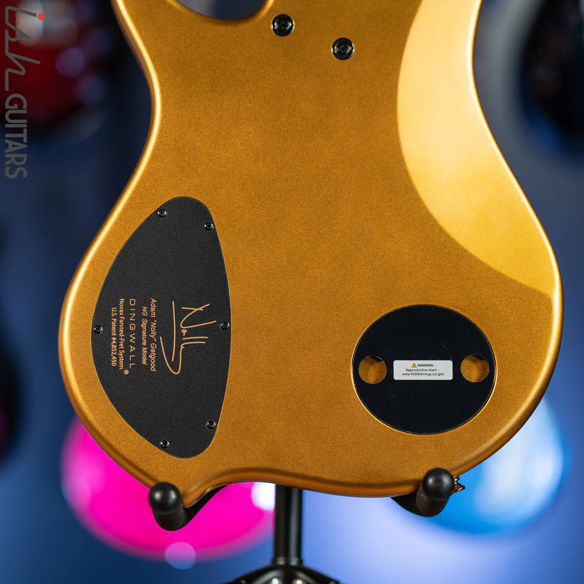 Dingwall NG-2 4-String Bass Metallic Gold Matte - Image 8