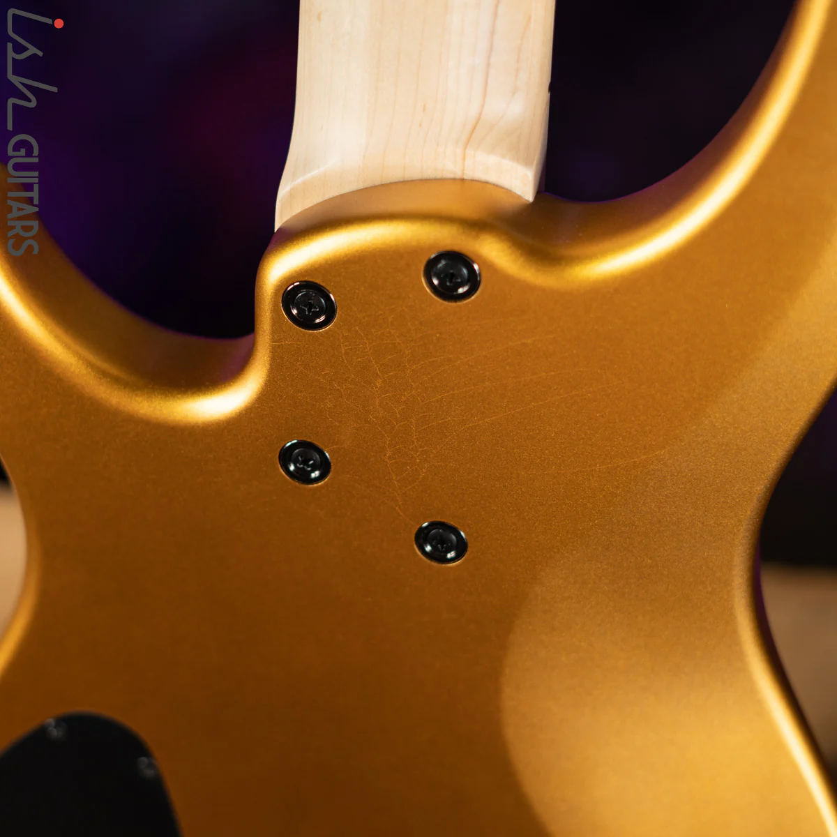 Dingwall NG-2 5-String Bass Metallic Matte Gold B-Stock - Image 10