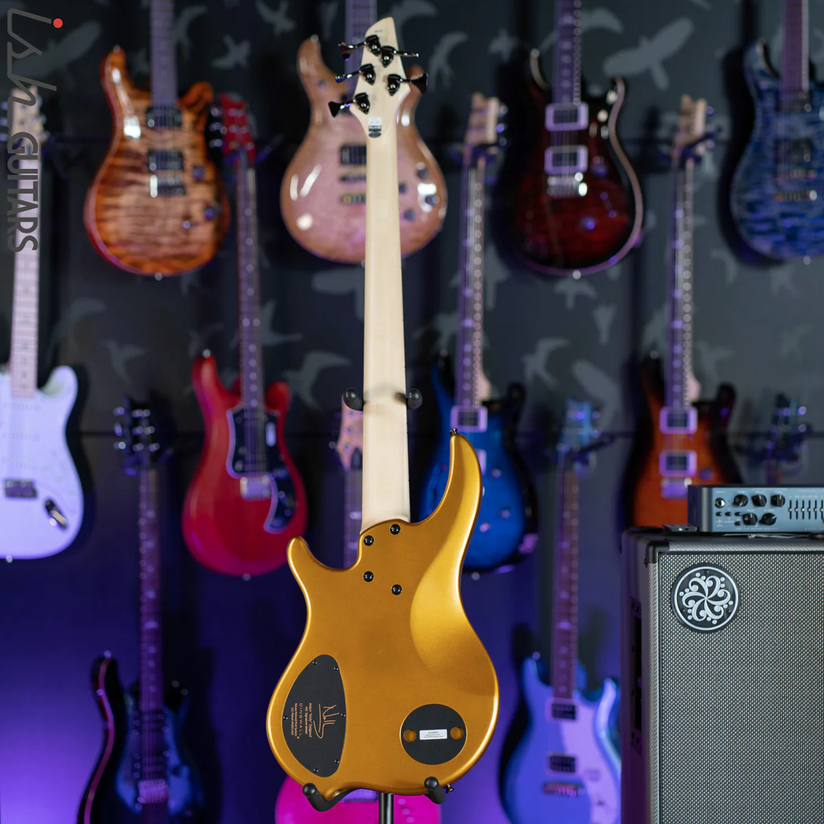 Dingwall NG-2 5-String Matte Gold Metallic Bass - Image 7