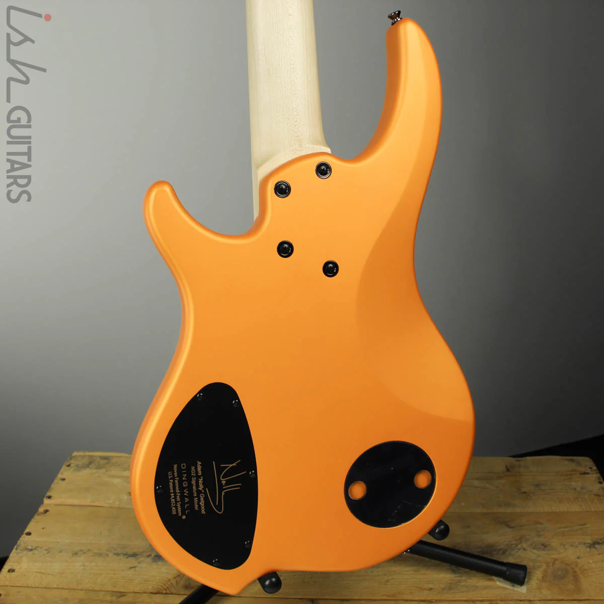 Dingwall Combustion NG-2 5-String Multiscale Bass Lamborghini Orange - Image 6